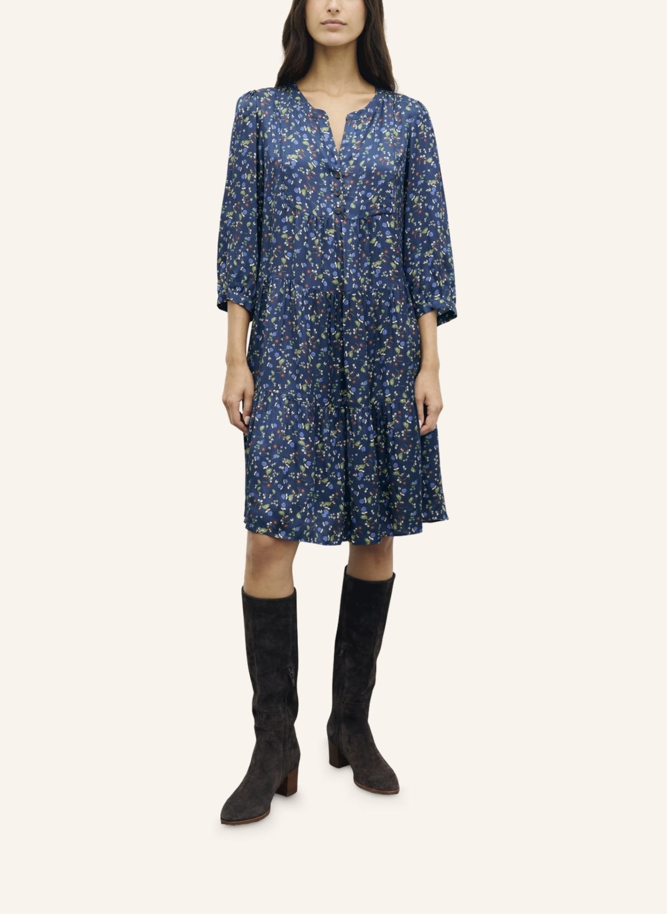 GERARD DAREL Kleid CALY: DUNKELBLAU