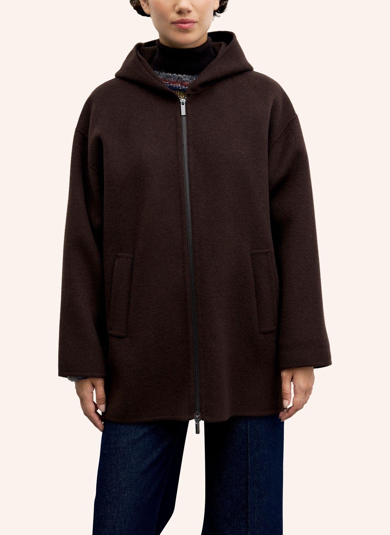 GERARD DAREL Mantel ALVA: HELLBRAUN
