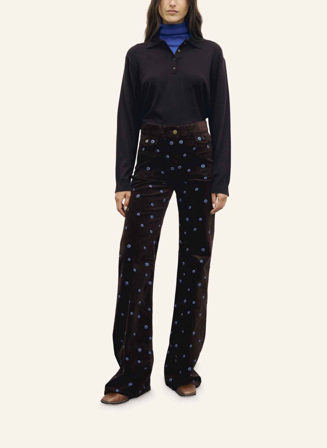 GERARD DAREL Hose ANNA: BRAUN