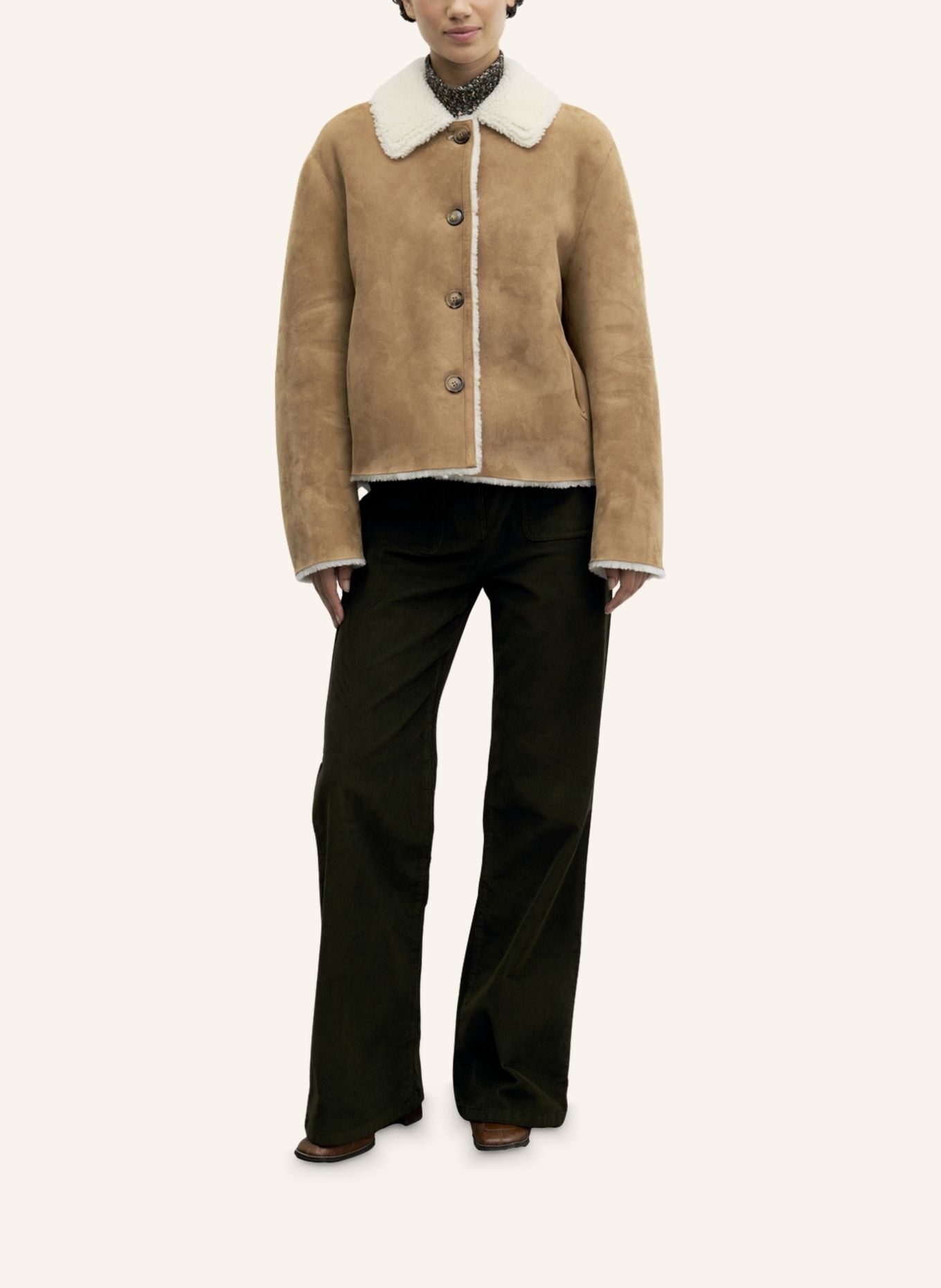 GERARD DAREL Mantel FARRA: CAMEL