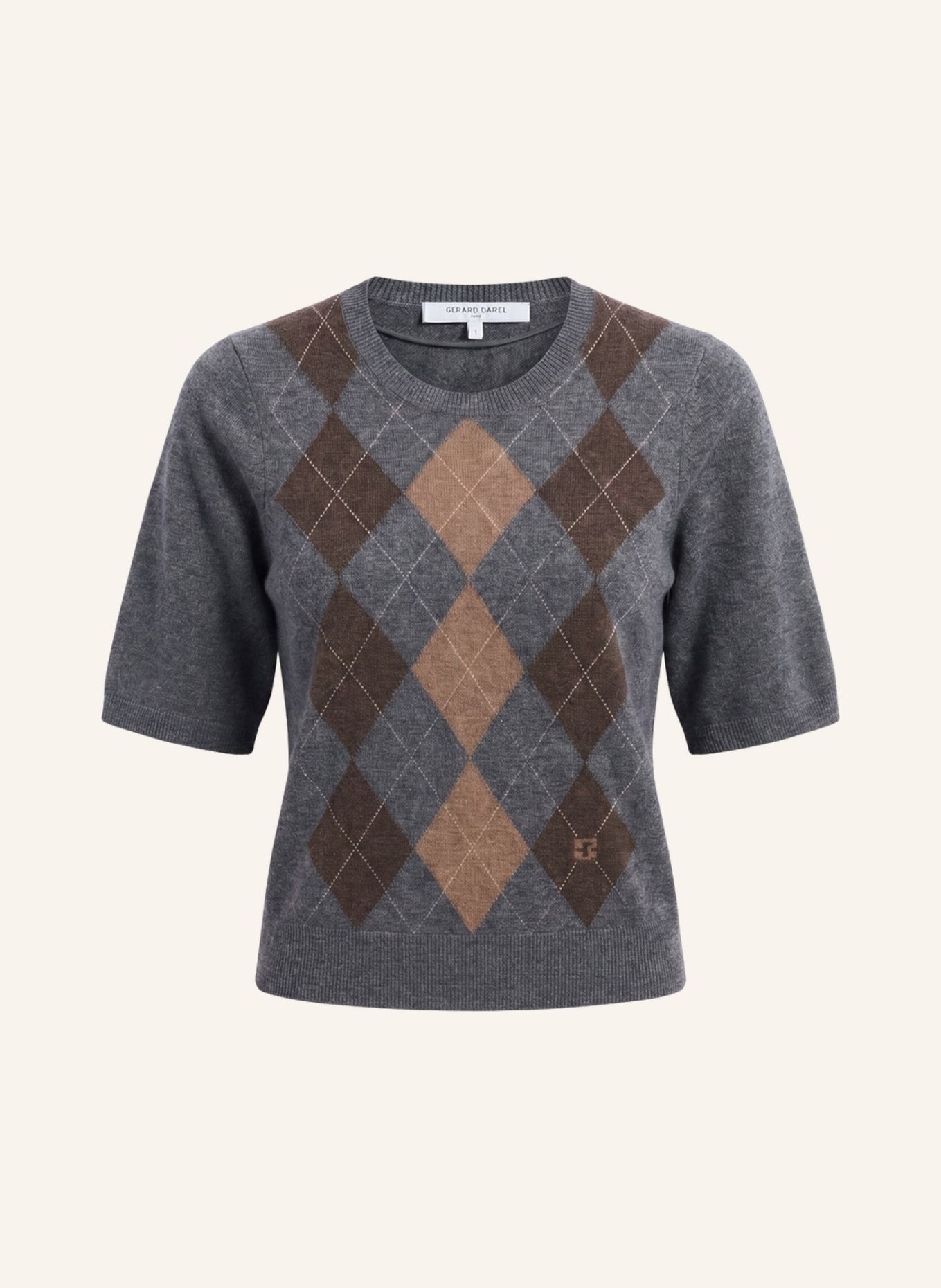 GERARD DAREL Pullover REMA: GRAU