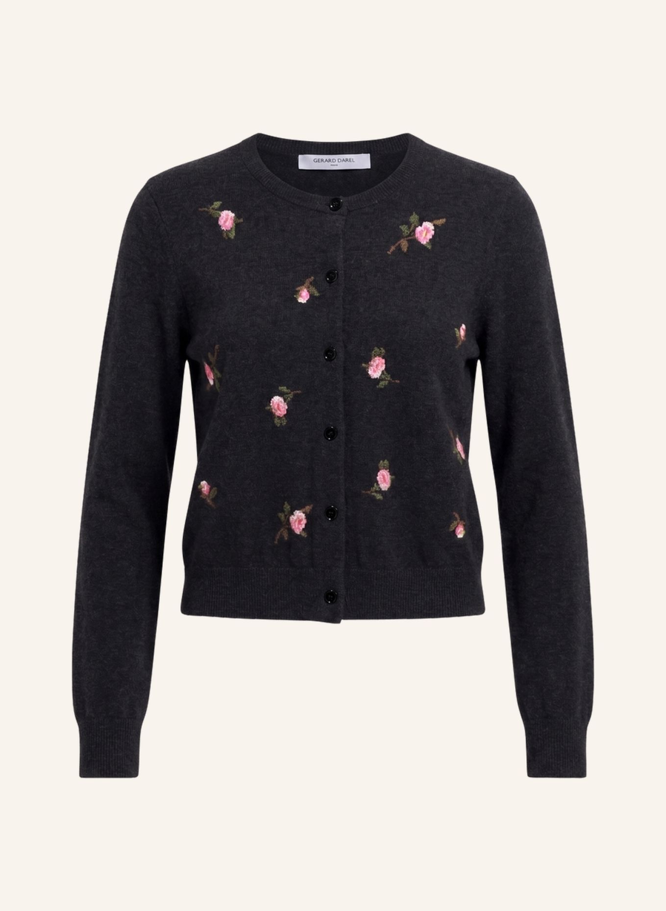 GERARD DAREL Strickjacke RAYMONDE: GRAU