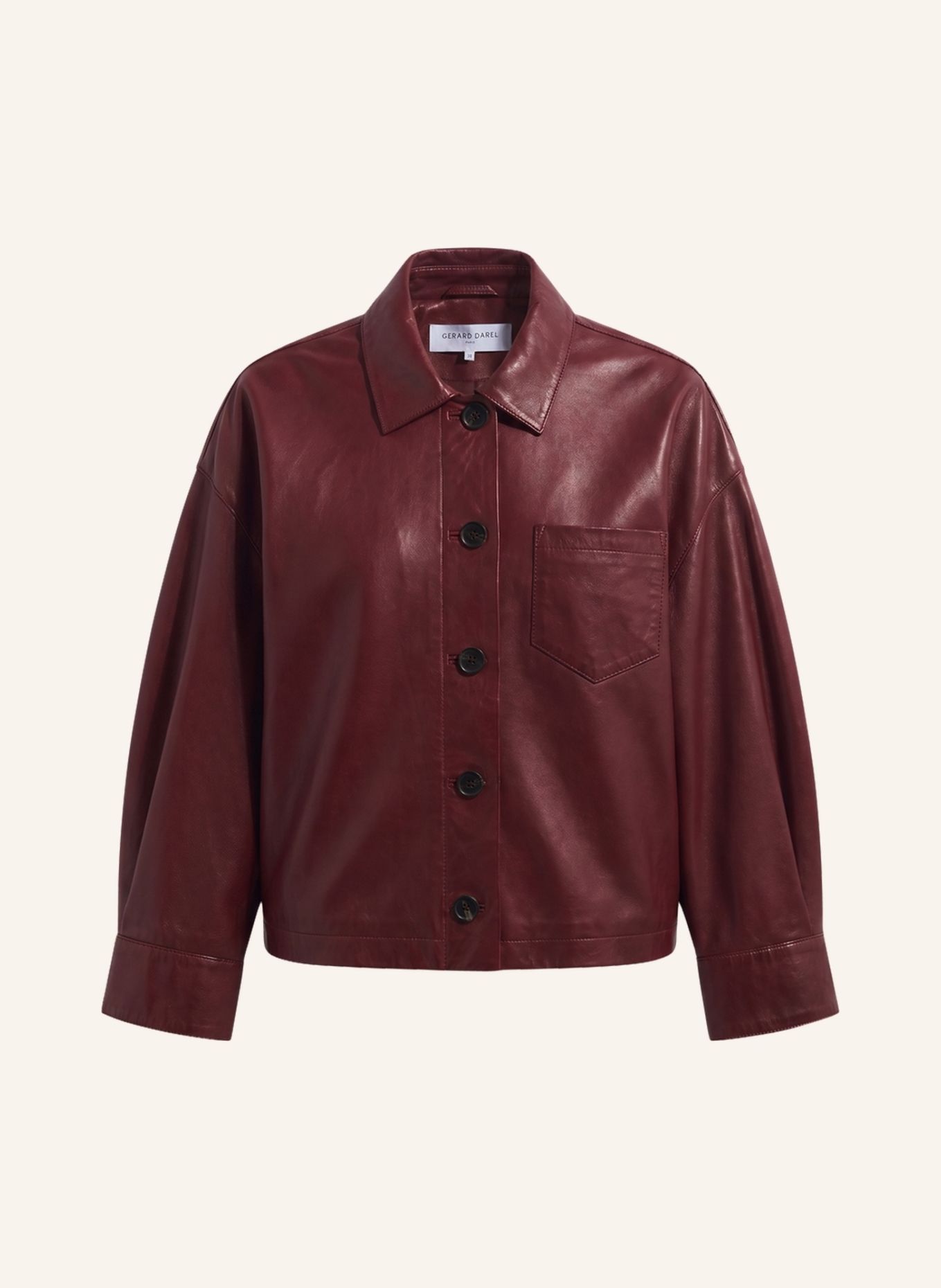 GERARD DAREL Jacke PENNY: DUNKELROT