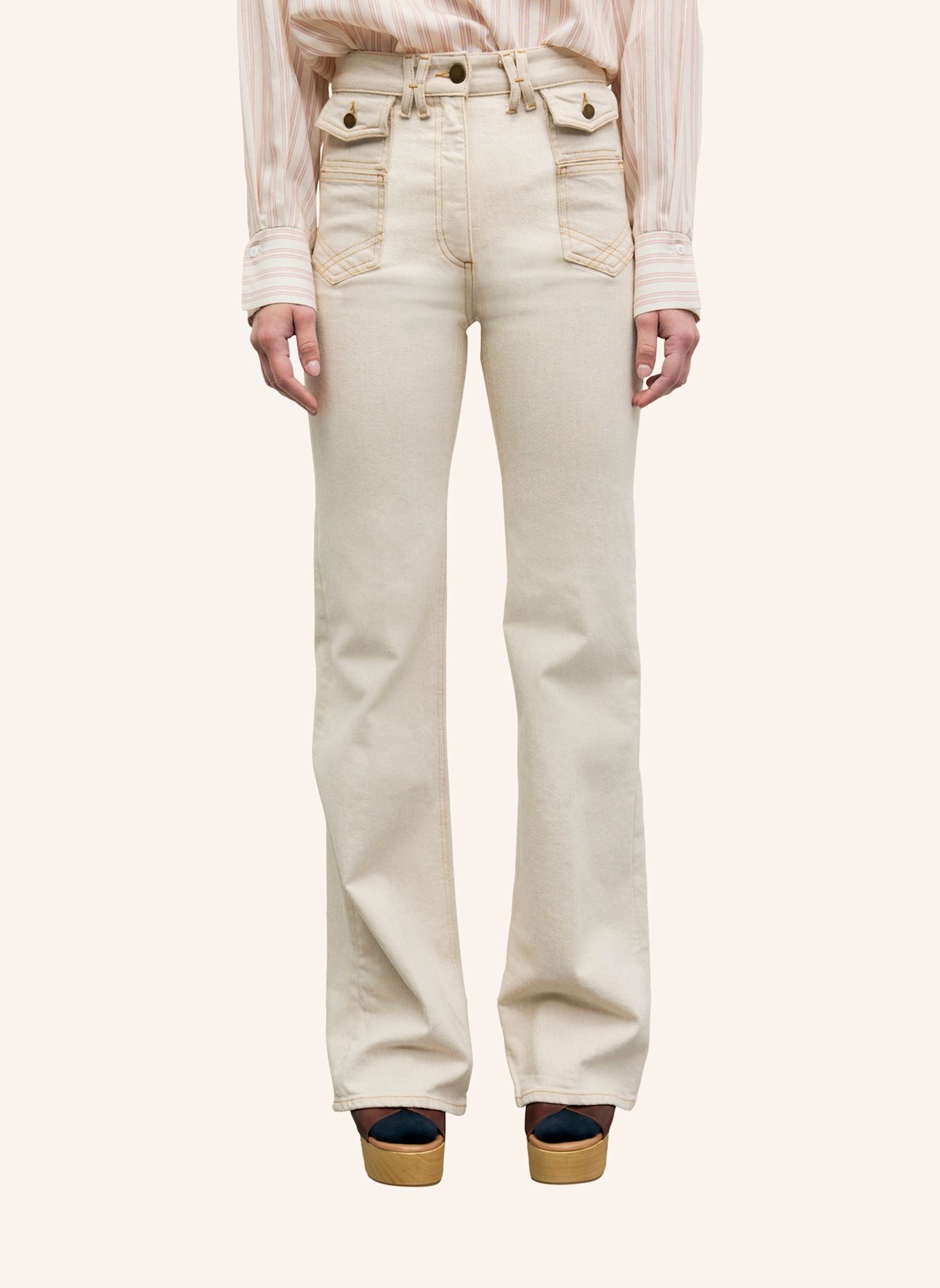 GERARD DAREL Jeans ANNA: CREME