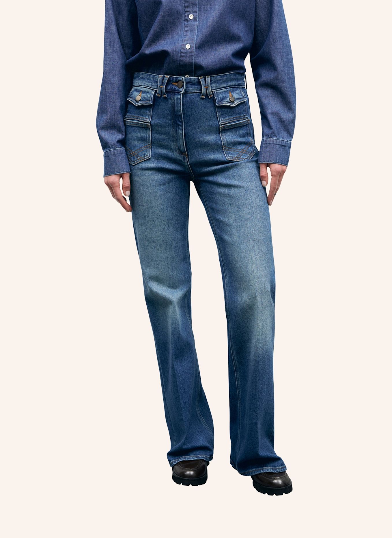 GERARD DAREL Jeans ANNA: BLAU