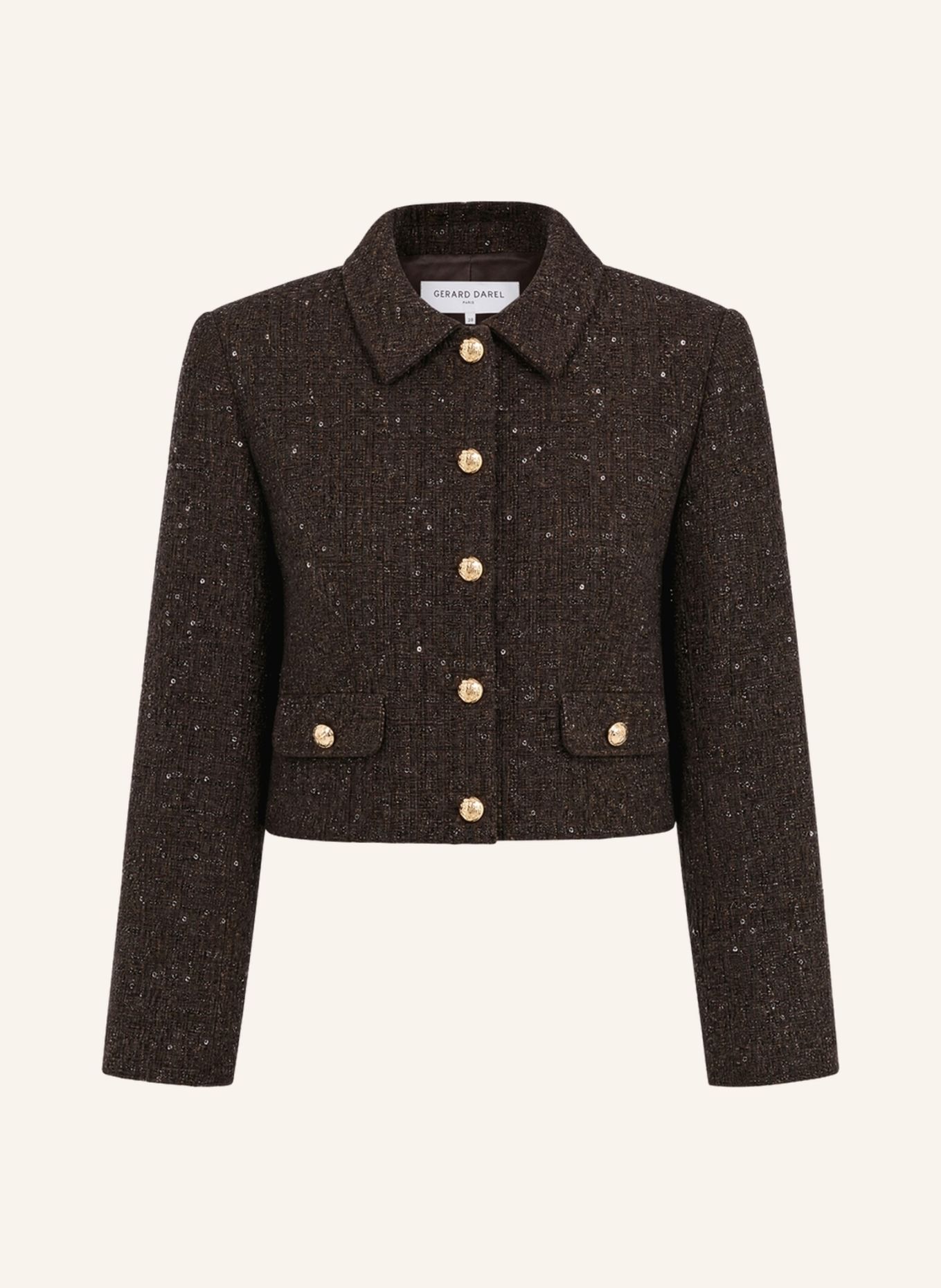 GERARD DAREL Jacke JULSA: BRAUN