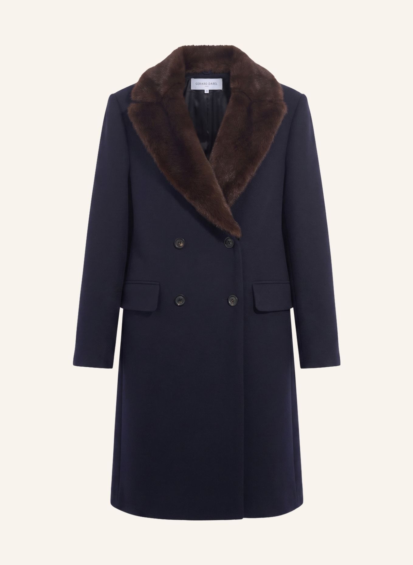 GERARD DAREL Mantel ALEN: DUNKELBLAU