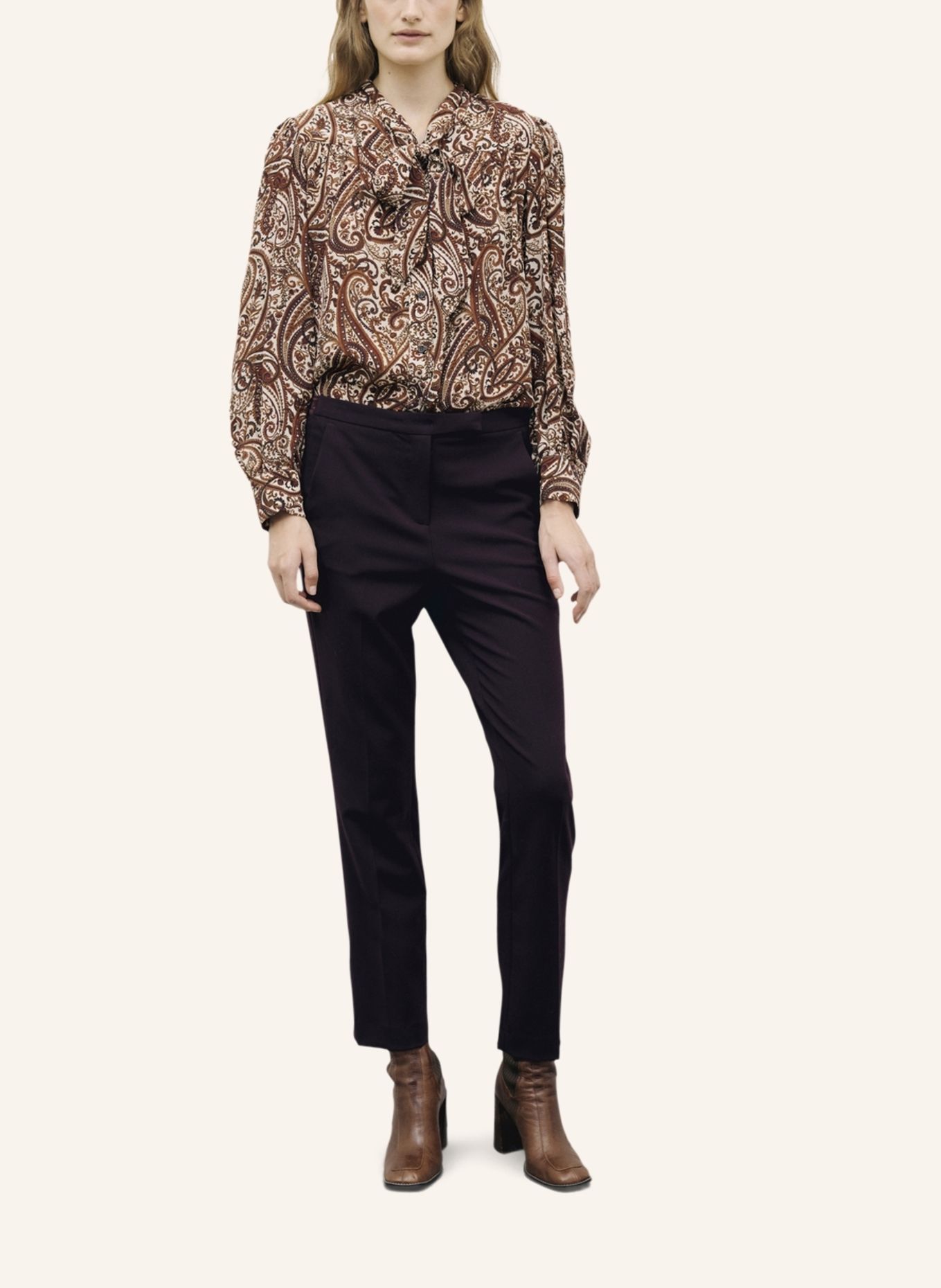 GERARD DAREL Hose MAY: DUNKELROT