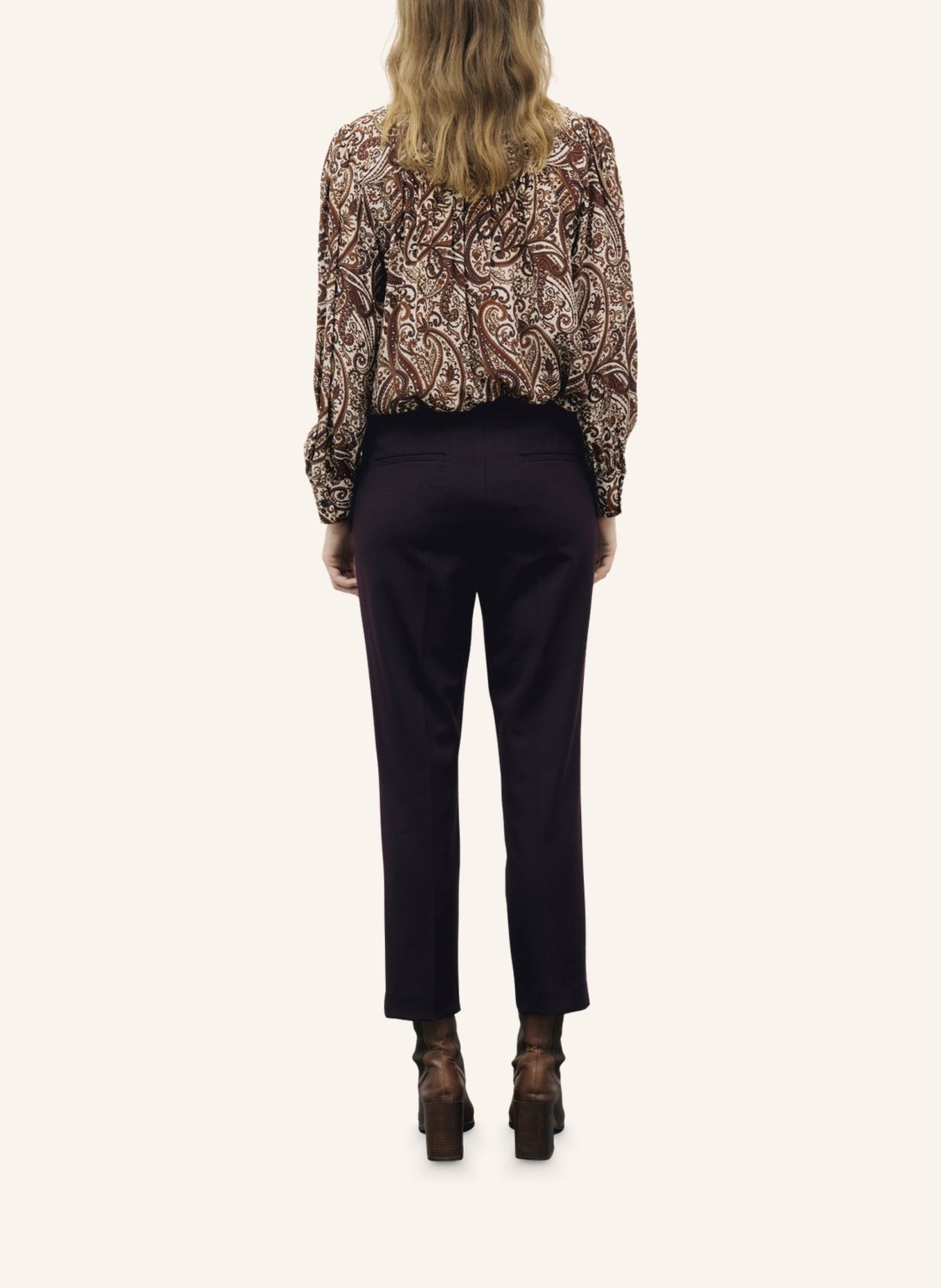 GERARD DAREL Hose MAY: DUNKELROT