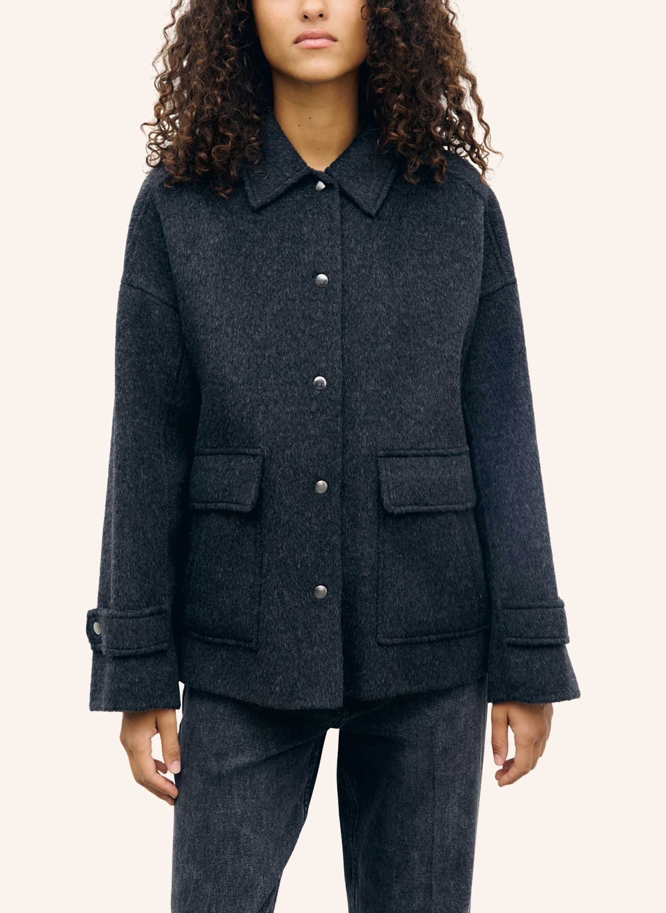 GERARD DAREL Mantel ASTI: GRAU