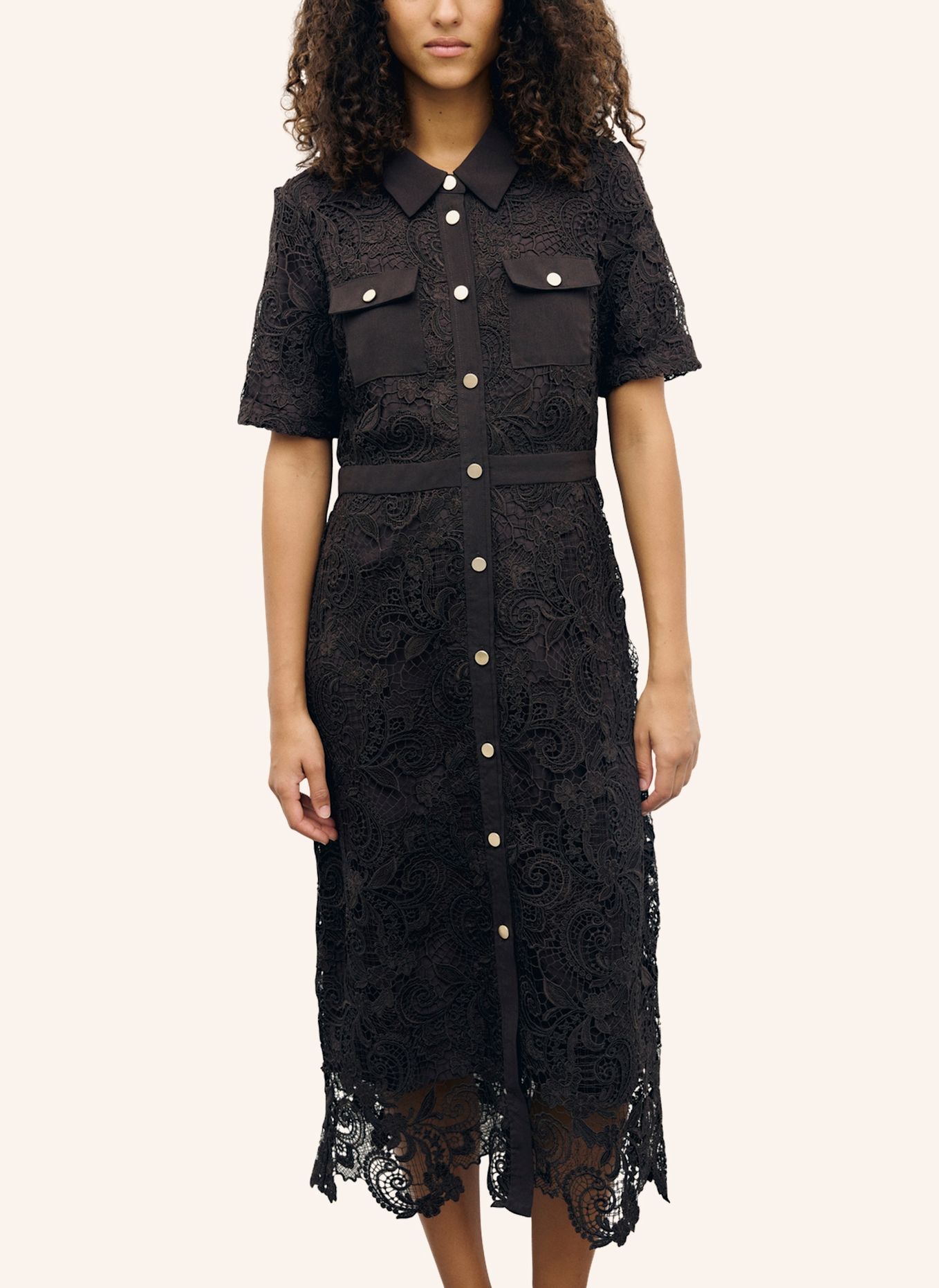GERARD DAREL Kleid CLOTH: BRAUN