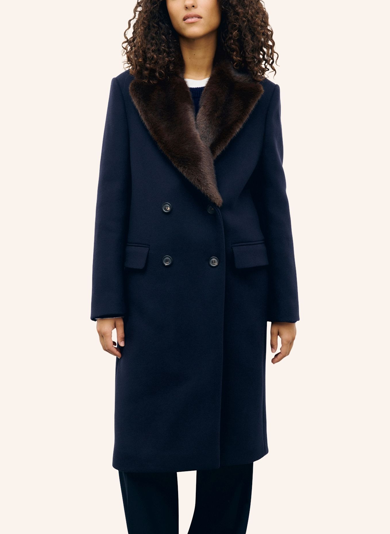 GERARD DAREL Mantel ALEN: DUNKELBLAU