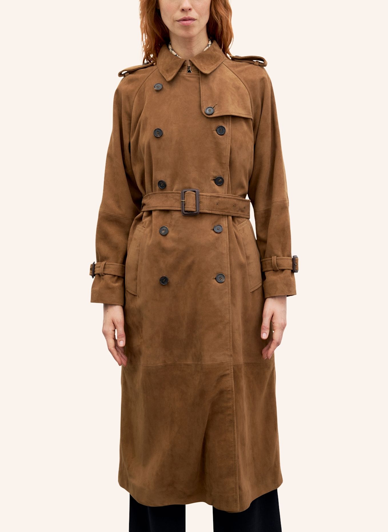 GERARD DAREL Trenchcoat JUDY: BRAUN