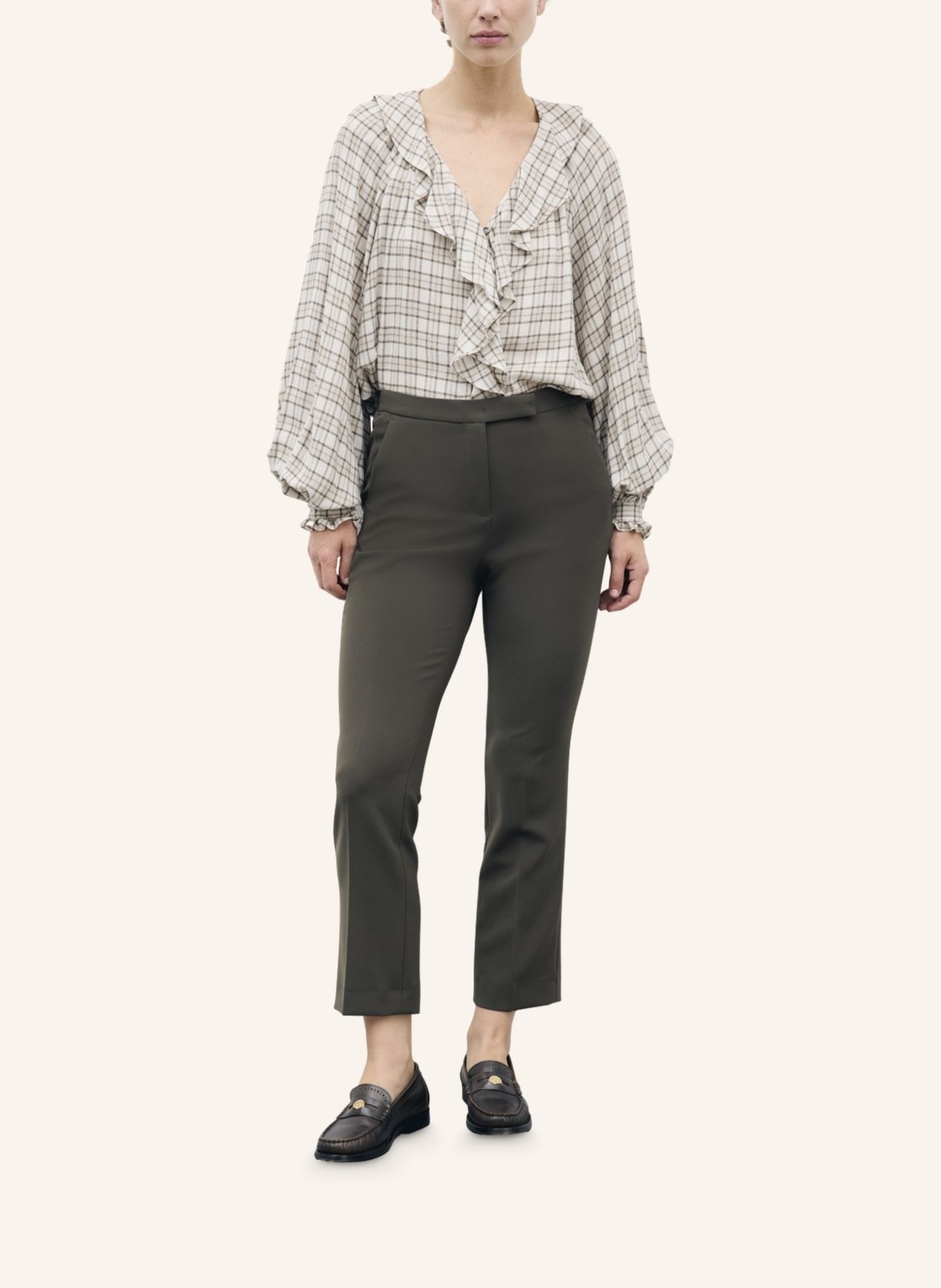 GERARD DAREL Hose MIE: KHAKI