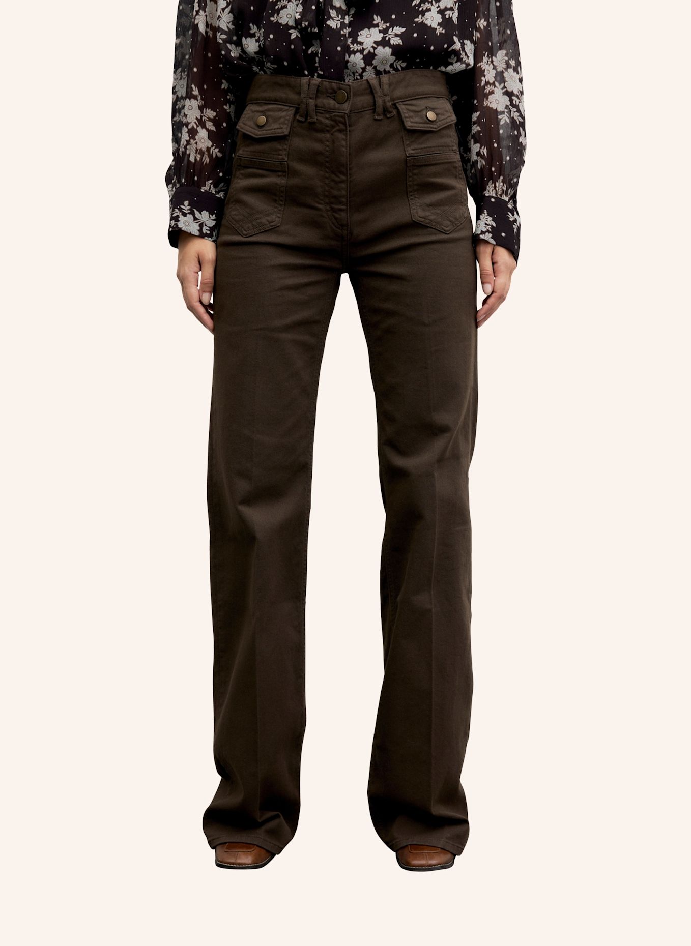 GERARD DAREL Jeans ANNA: BRAUN