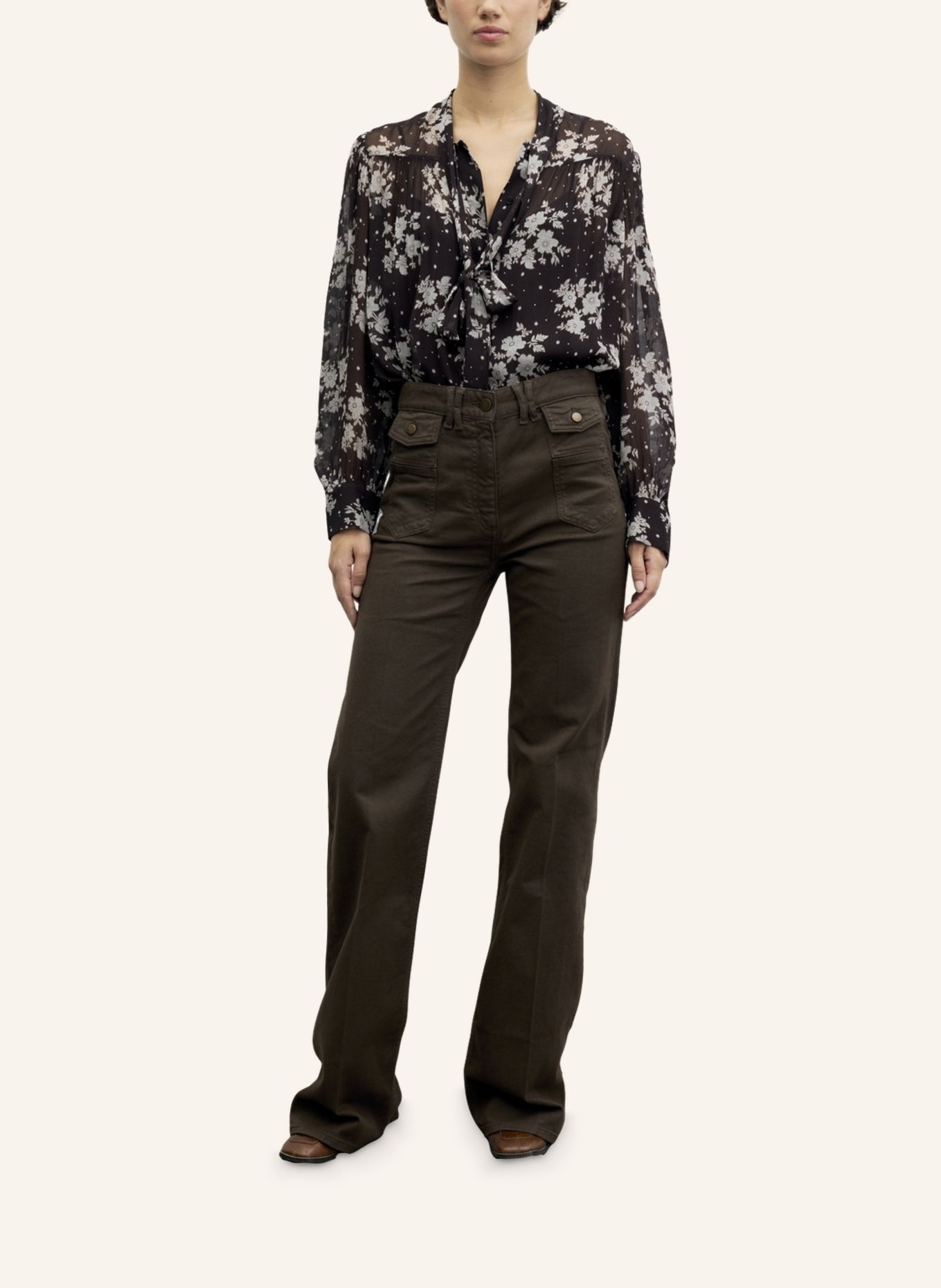 GERARD DAREL Jeans ANNA: BRAUN