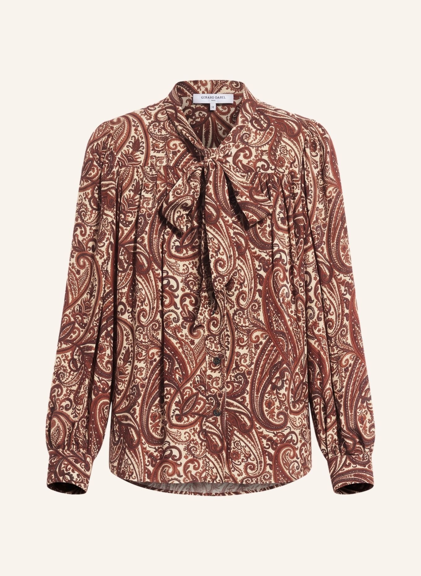 GERARD DAREL Bluse LISIE: BRAUN