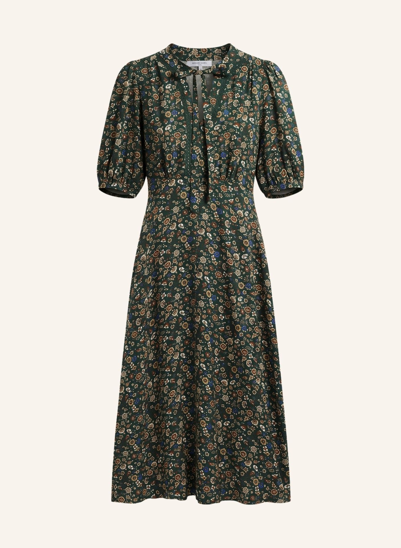 GERARD DAREL Kleid COLET: DUNKELGRÜN