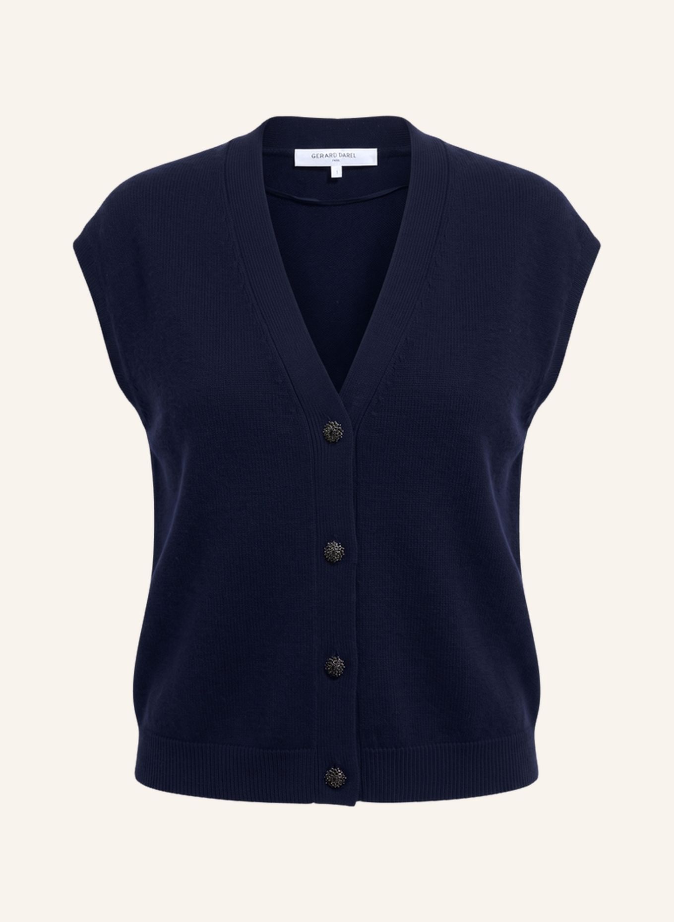 GERARD DAREL Strickjacke REBA: DUNKELBLAU