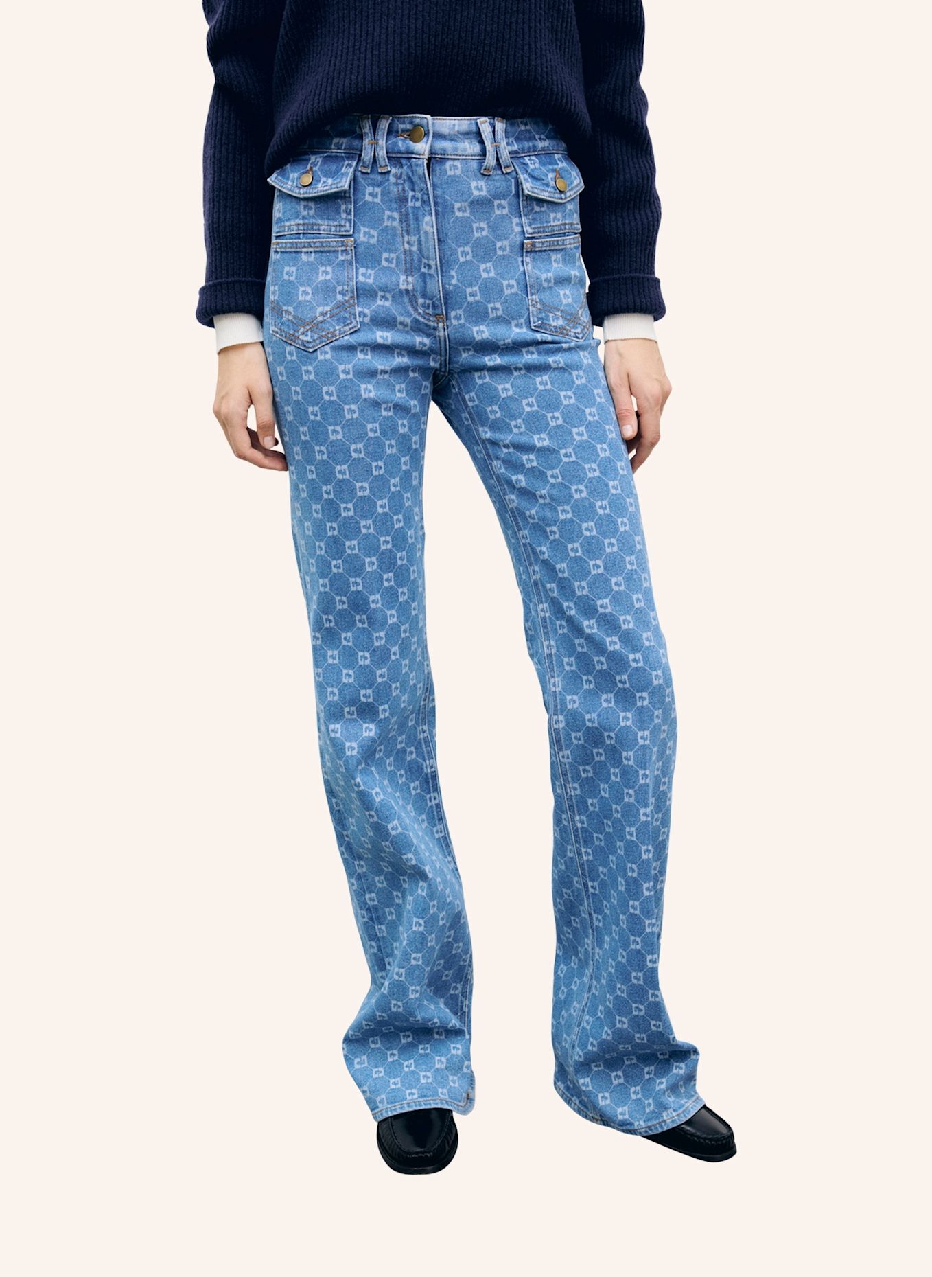 GERARD DAREL Jeans ANNA: BLAU