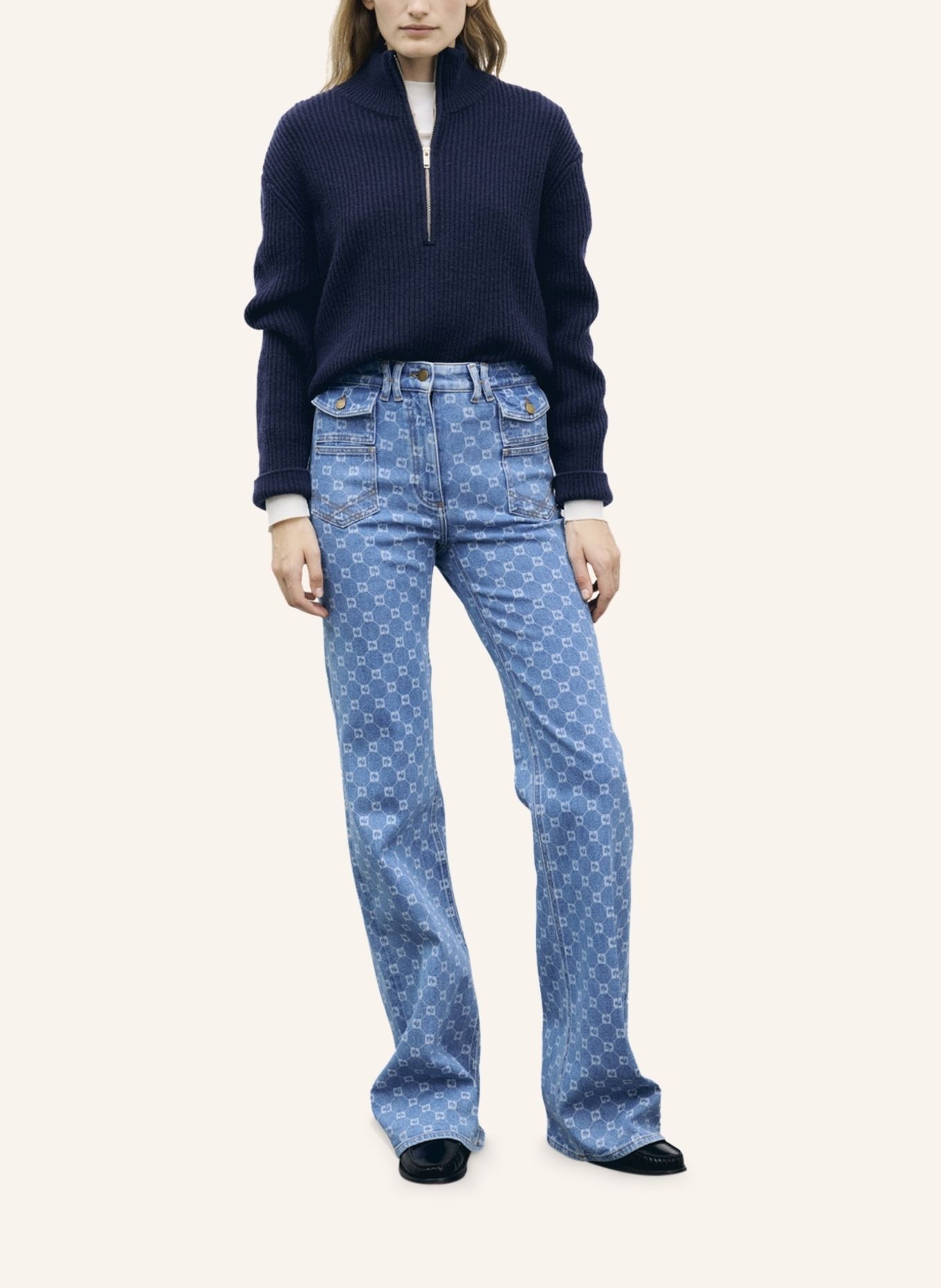GERARD DAREL Jeans ANNA: BLAU