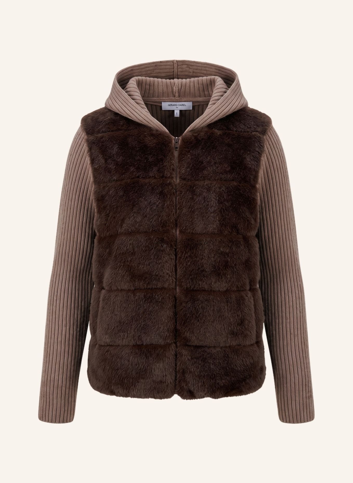 GERARD DAREL Strickjacke ROSELYNE: BEIGE