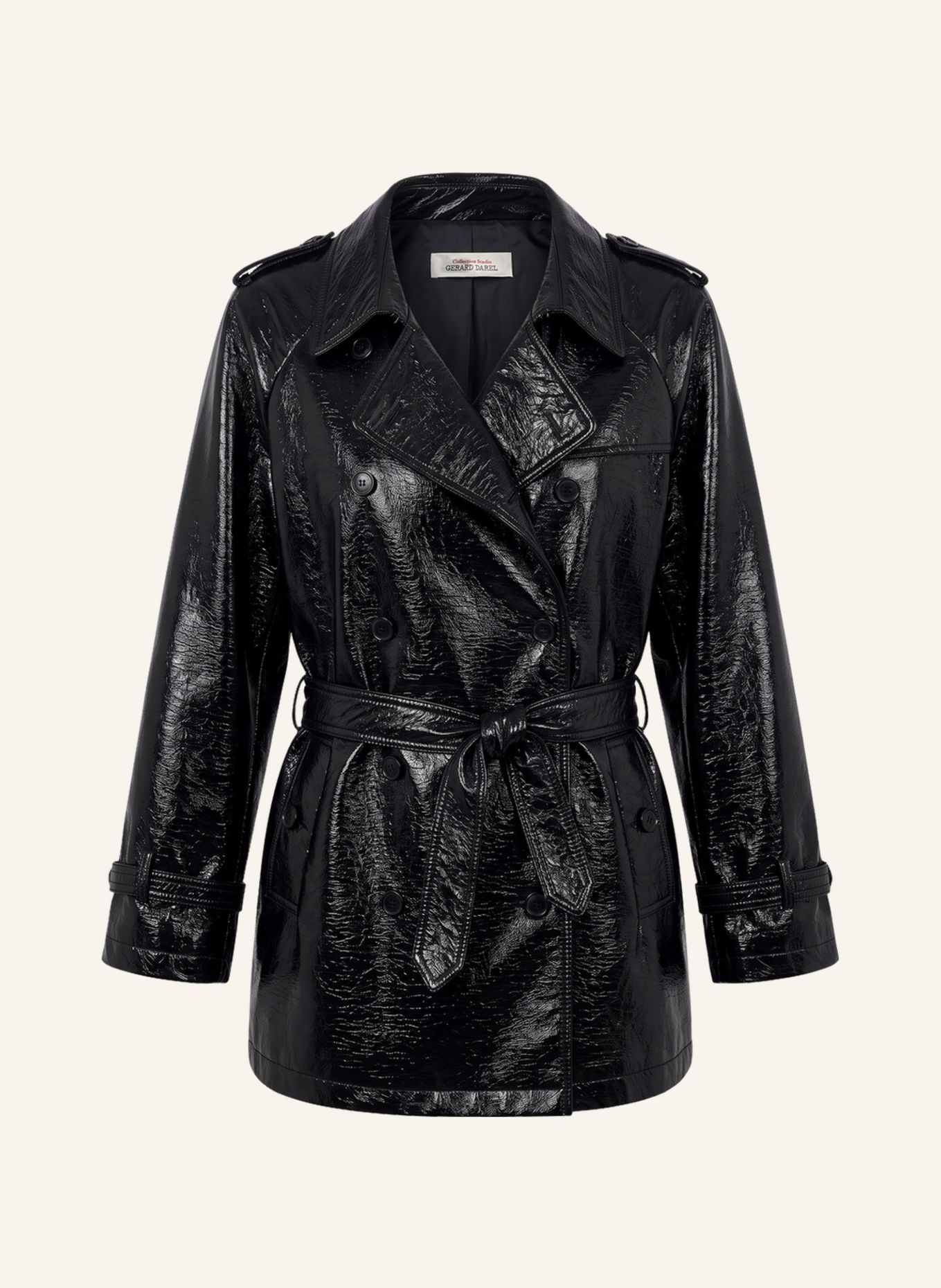 GERARD DAREL Trenchcoat VICKY: SCHWARZ