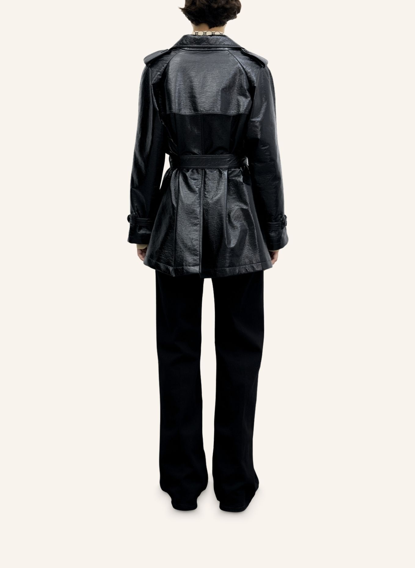 GERARD DAREL Trenchcoat VICKY: SCHWARZ