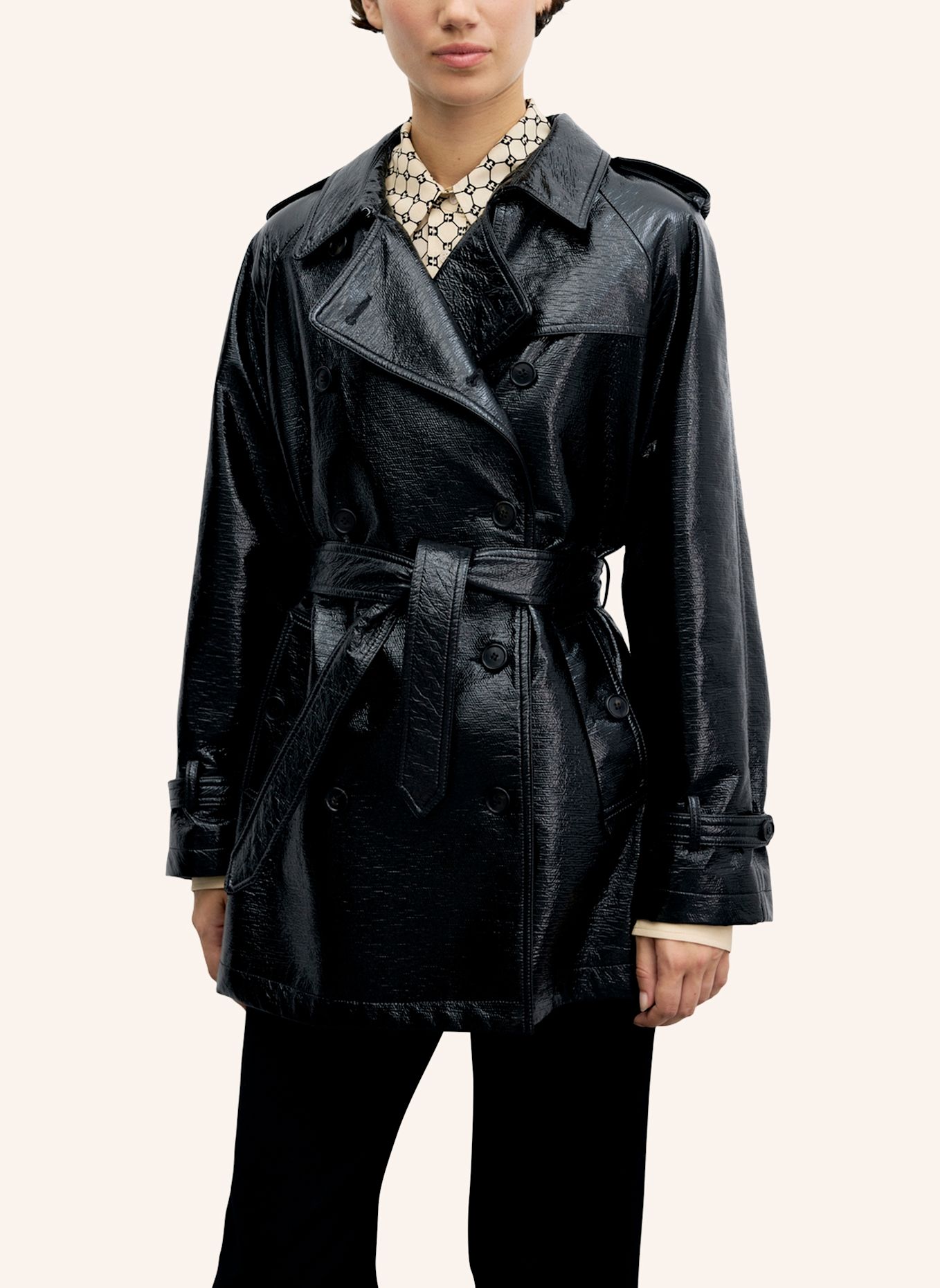 GERARD DAREL Trenchcoat VICKY: SCHWARZ