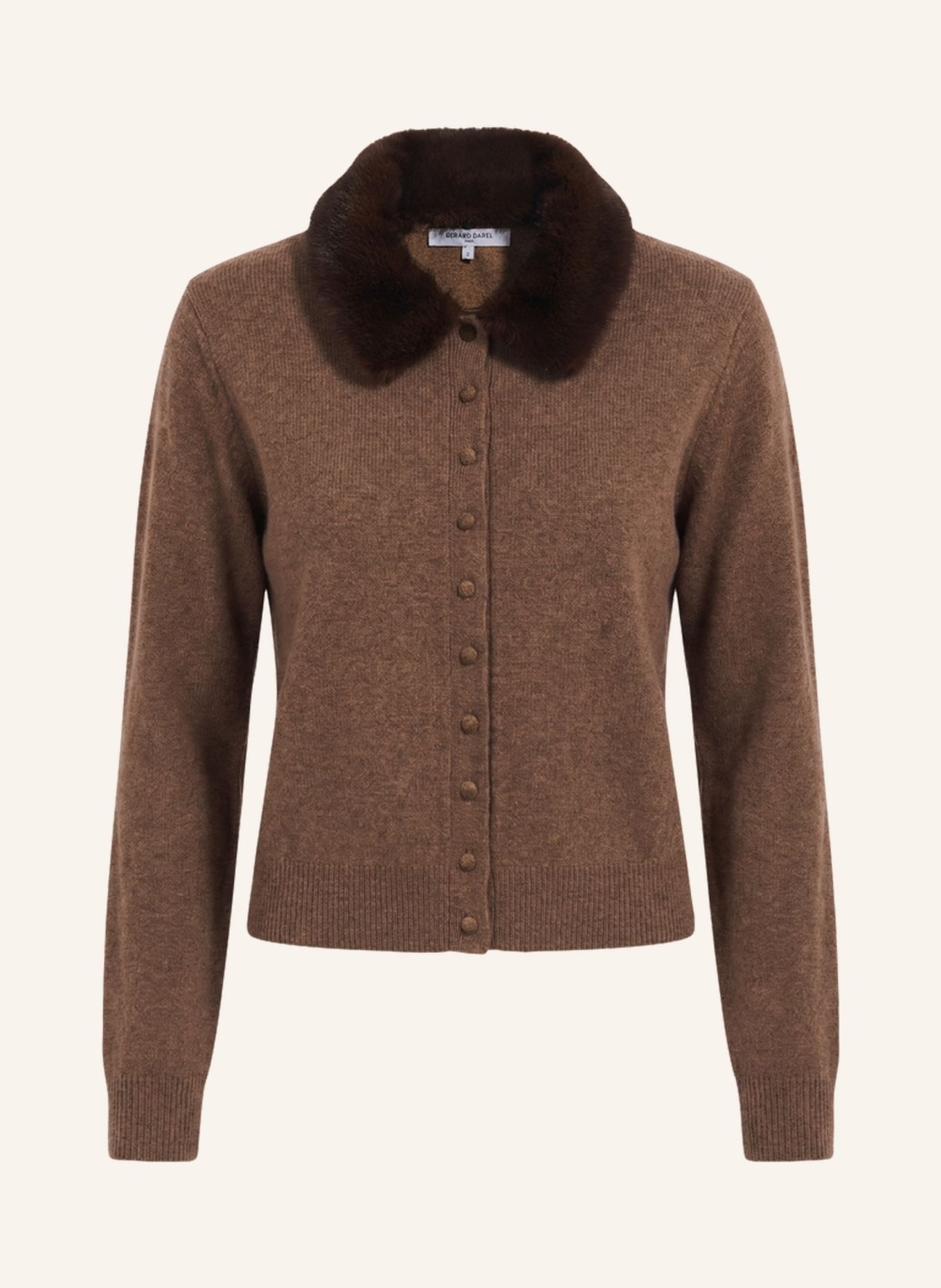 GERARD DAREL Strickjacke RILA: BEIGE