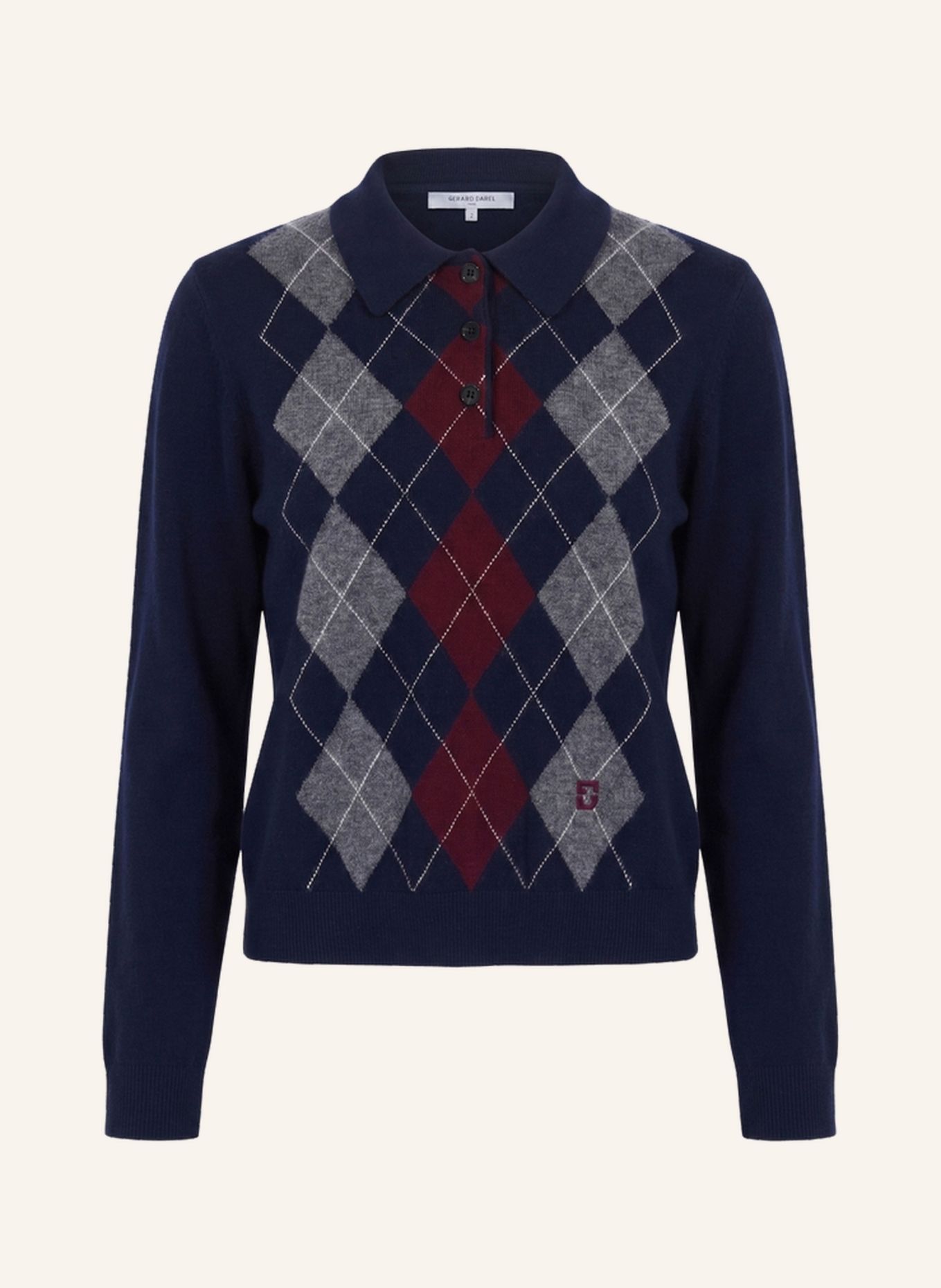 GERARD DAREL Pullover RENA: DUNKELBLAU