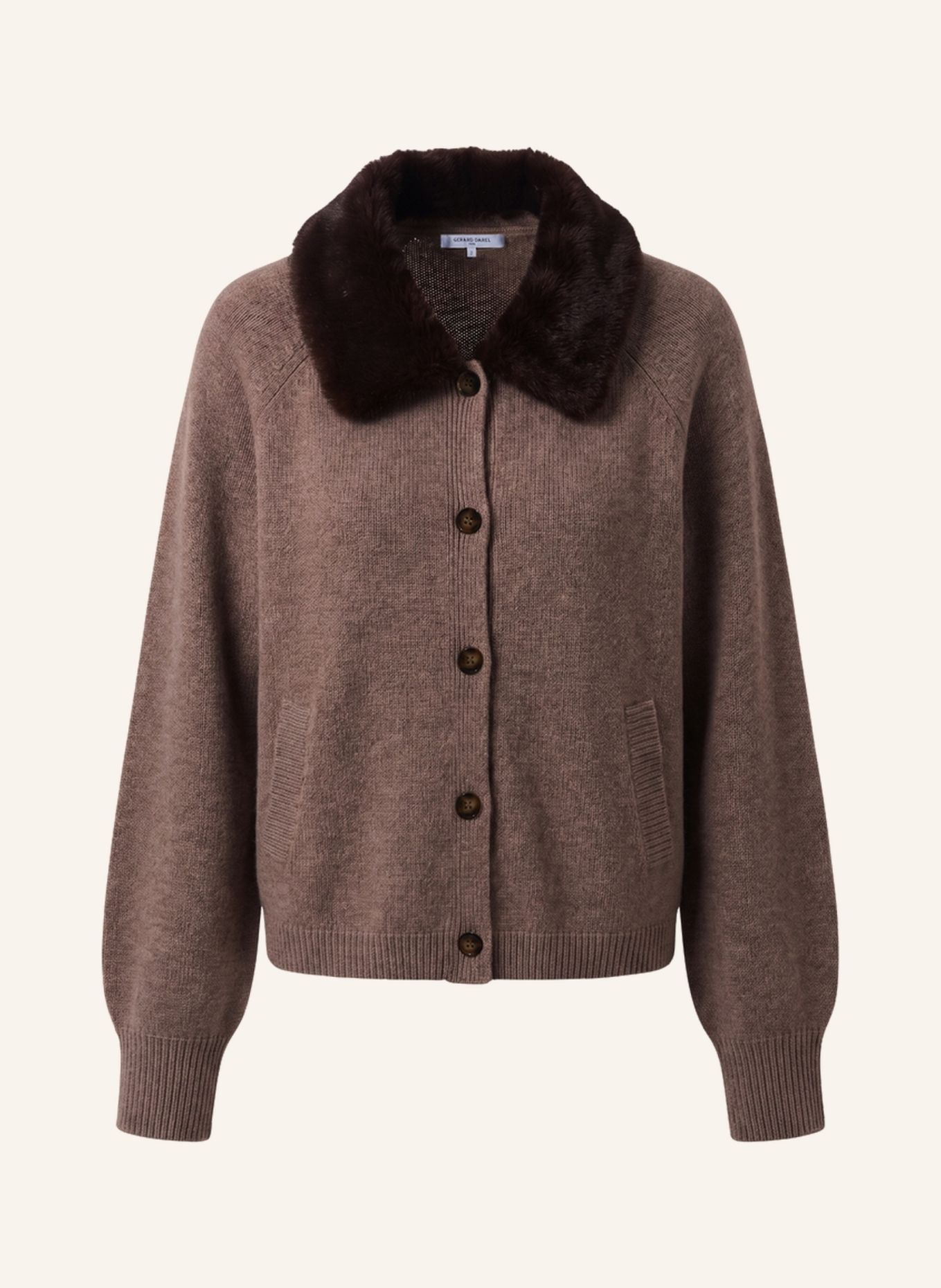 GERARD DAREL Strickjacke ROSALBA: BEIGE