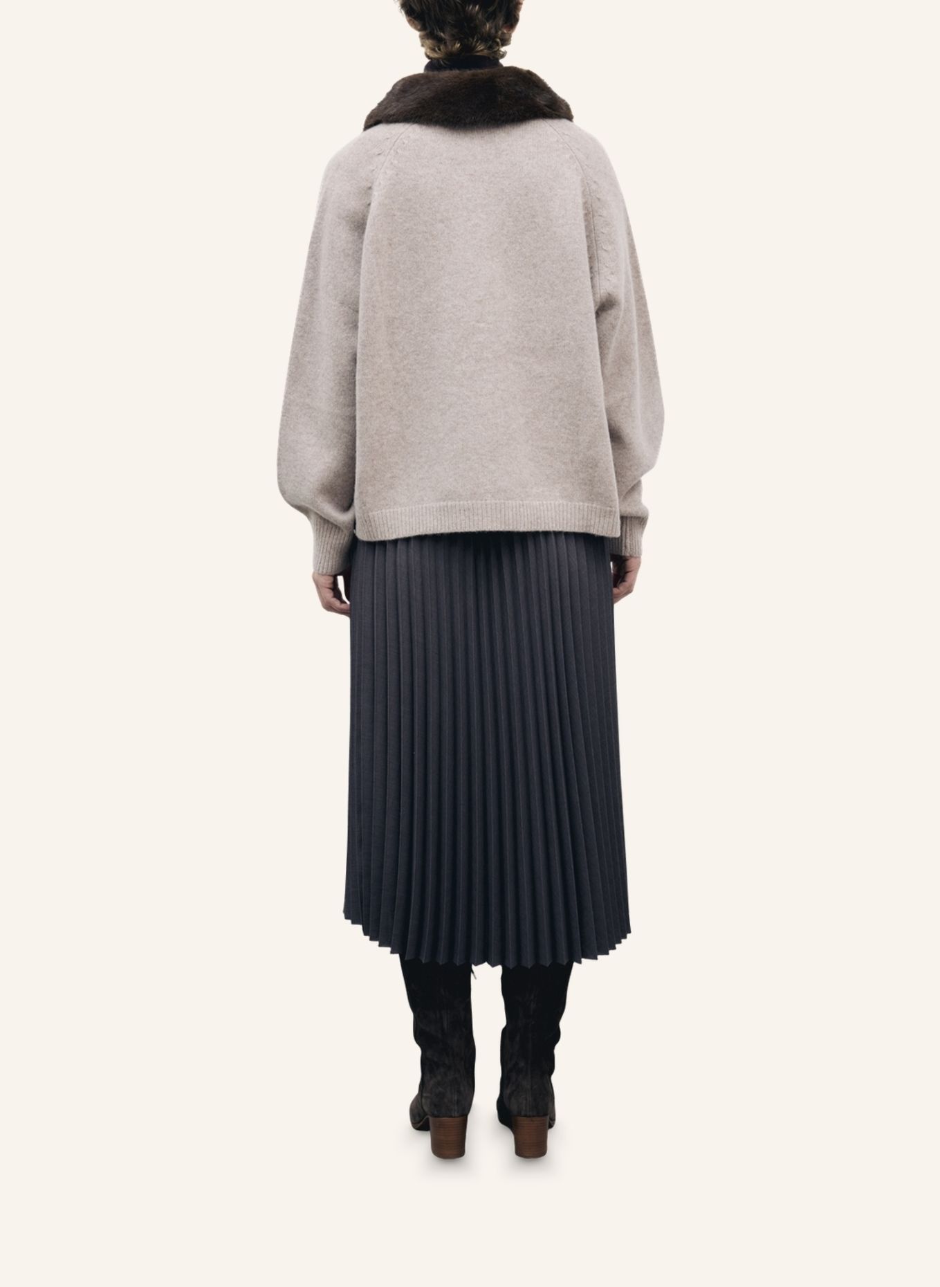 GERARD DAREL Strickjacke ROSALBA: BEIGE