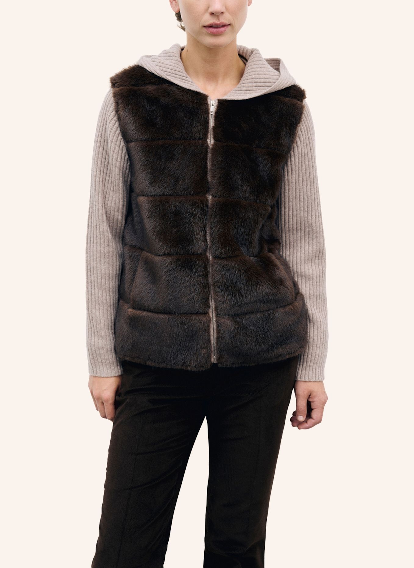 GERARD DAREL Strickjacke ROSELYNE: BEIGE