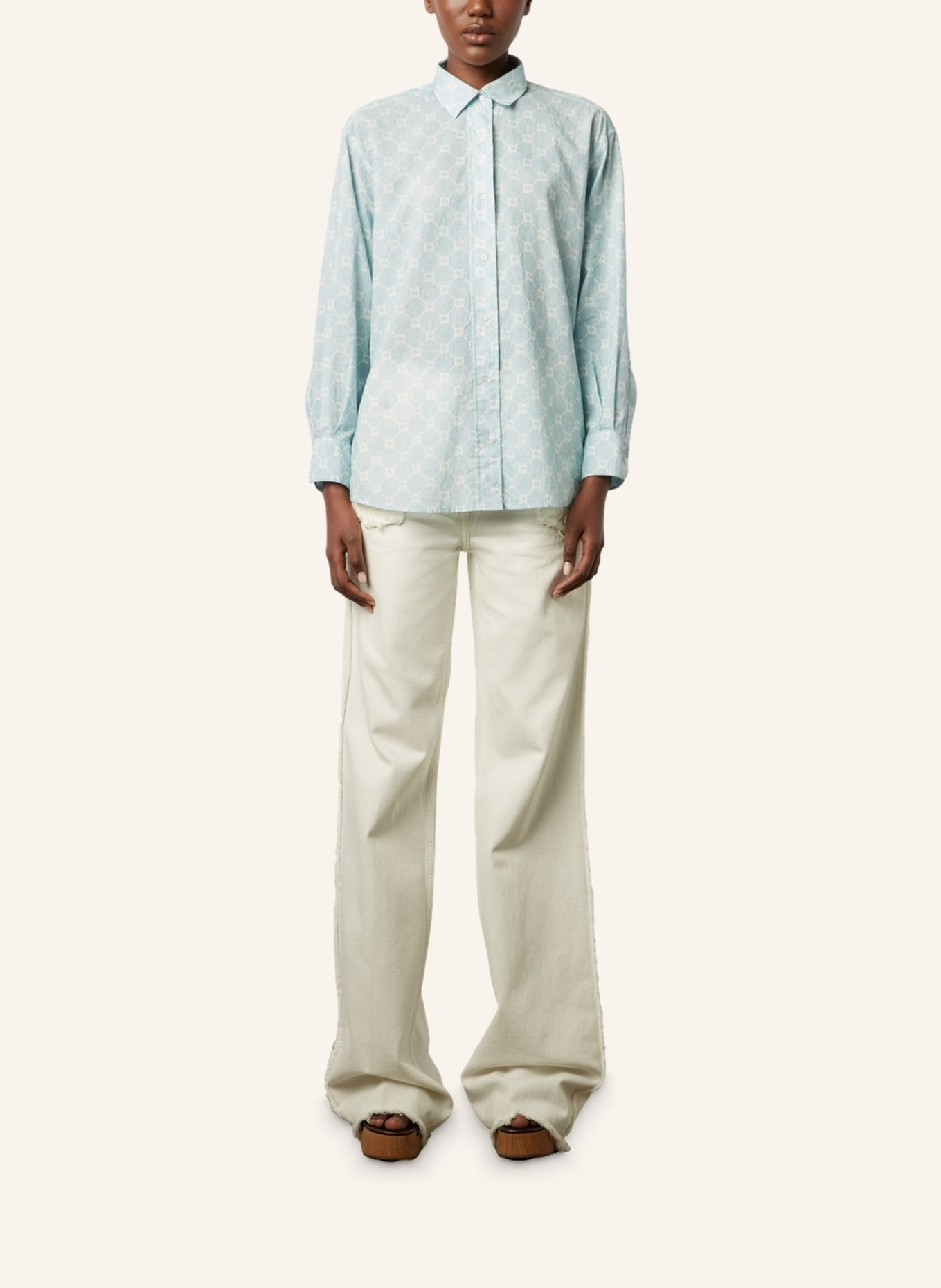 GERARD DAREL Bluse CLYDE, Farbe: BLAU (Bild 4)