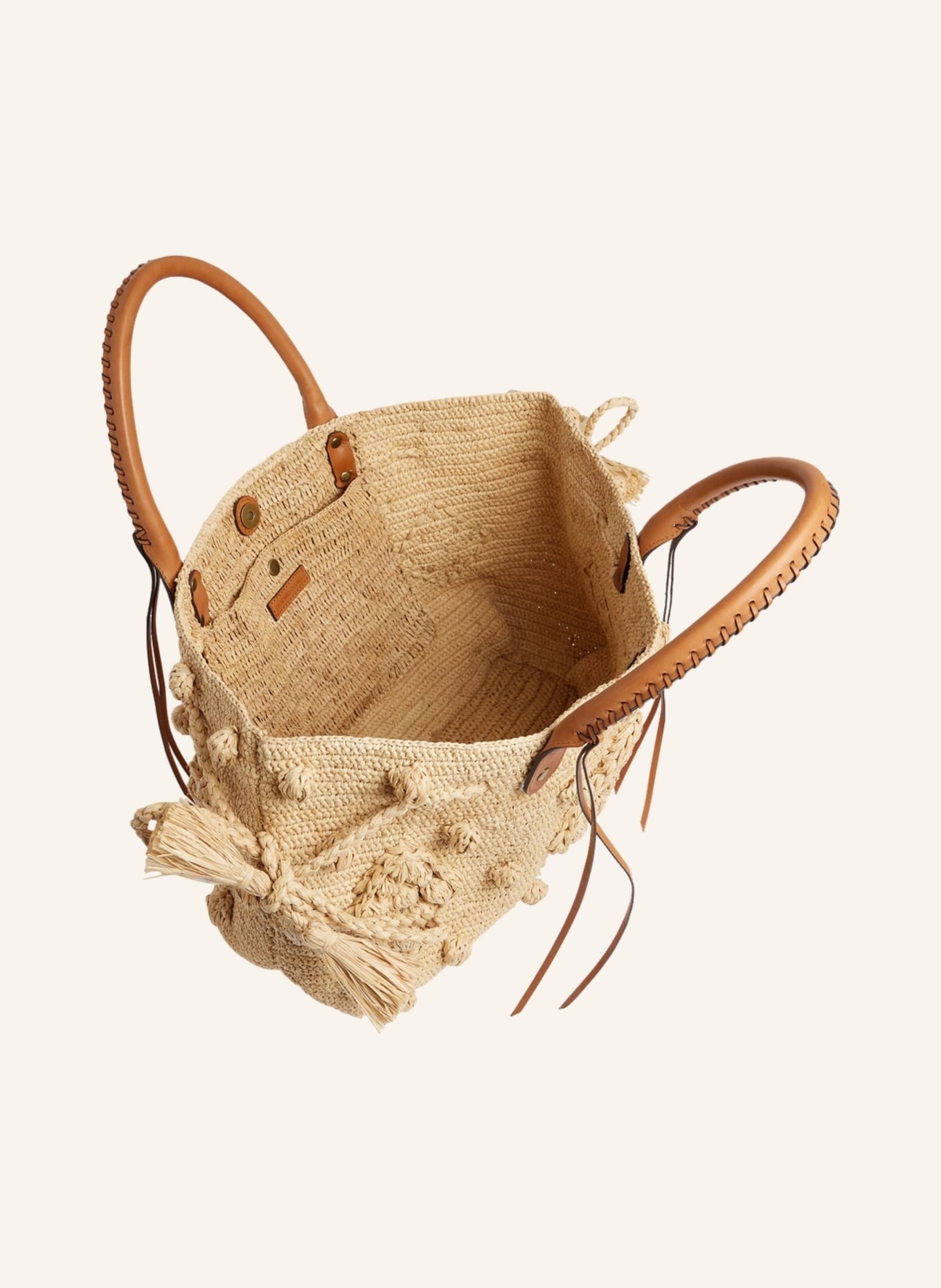 GERARD DAREL Tasche 24 GD RAPHIA: BEIGE