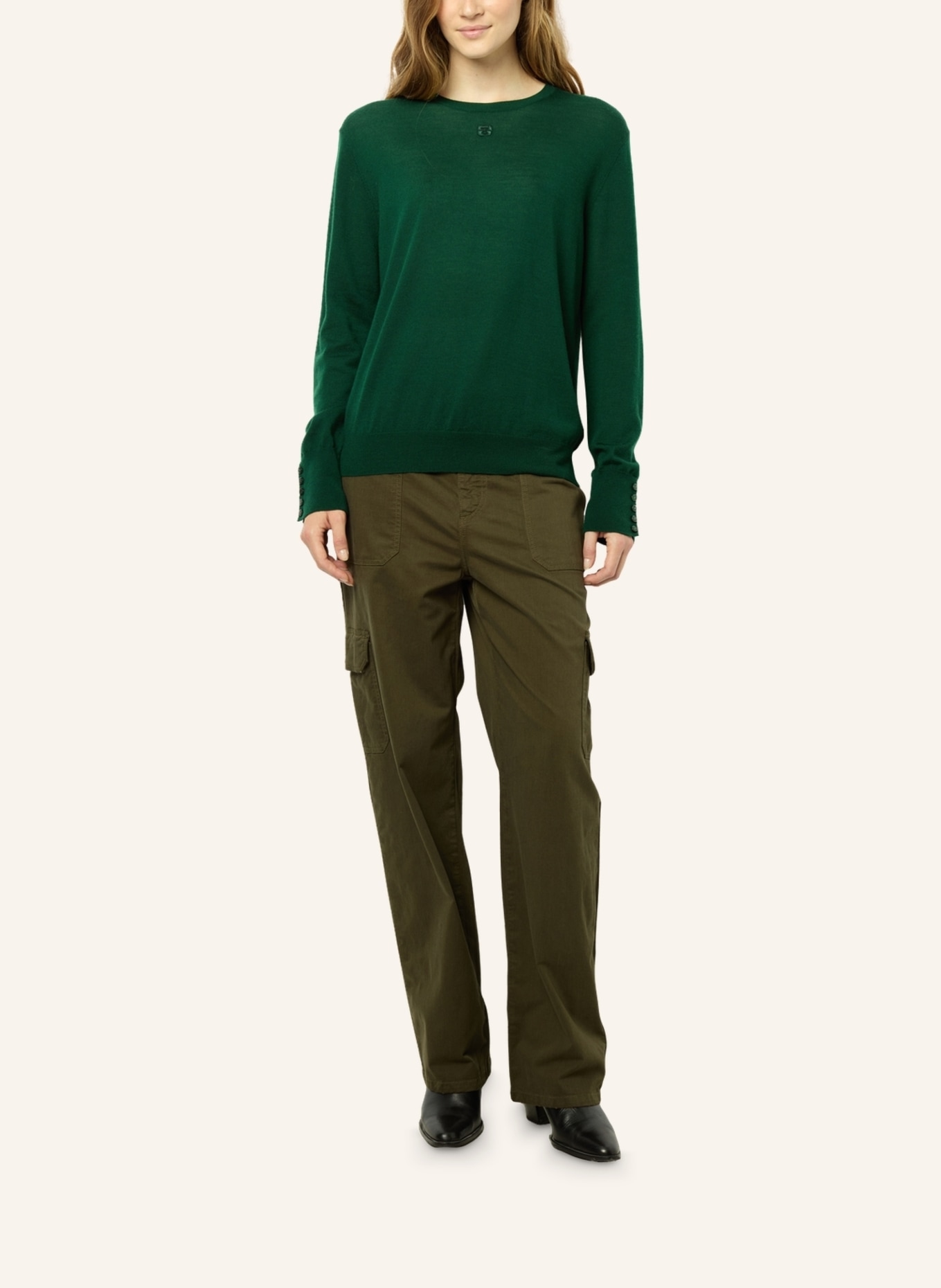 GERARD DAREL Pullover JADE, Farbe: GRÜN (Bild 3)