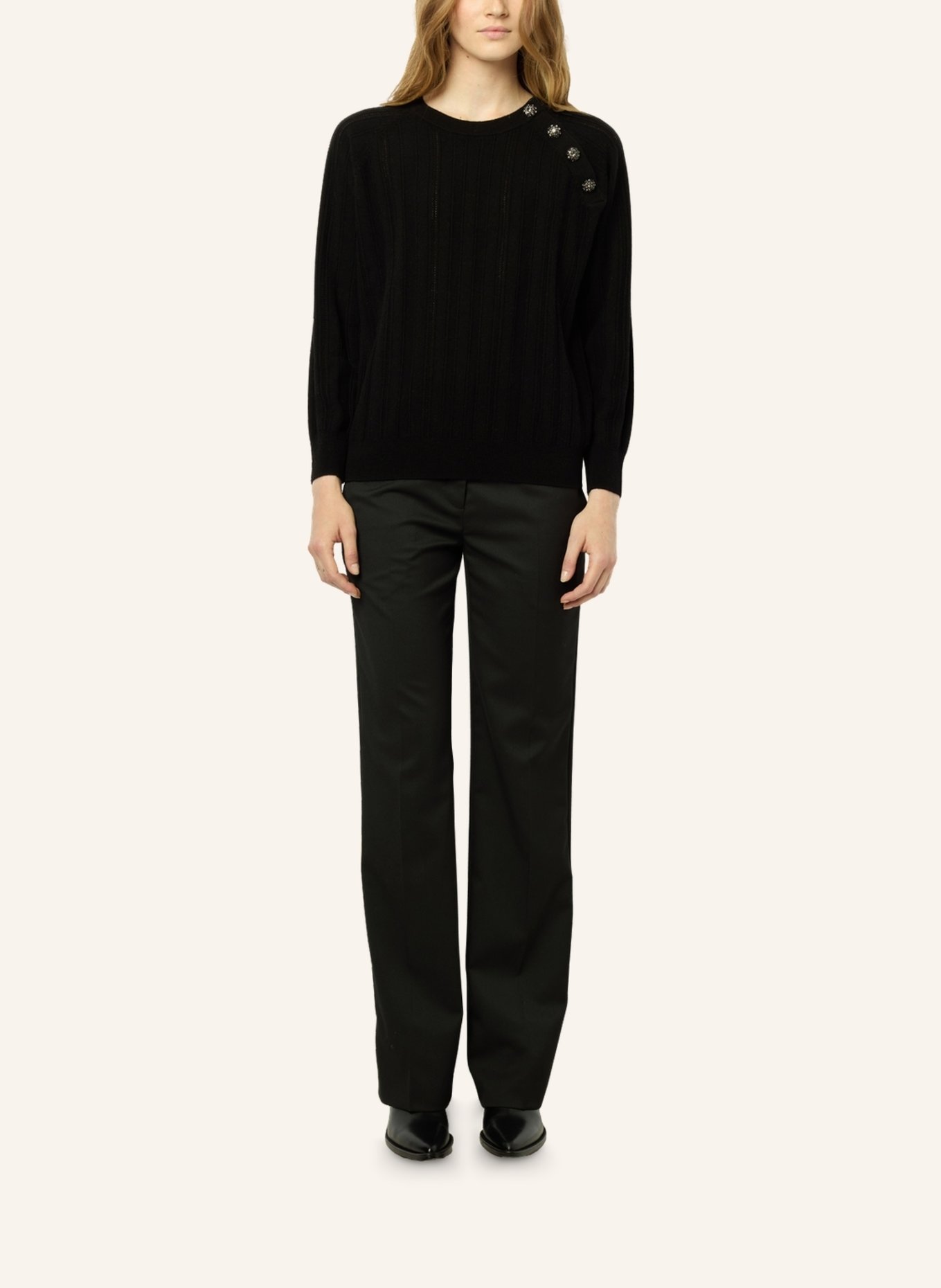 GERARD DAREL Pullover JOSETTE, Farbe: SCHWARZ (Bild 4)