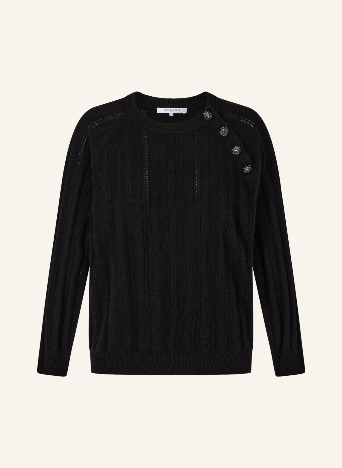 GERARD DAREL Pullover JOSETTE, Farbe: SCHWARZ (Bild 1)