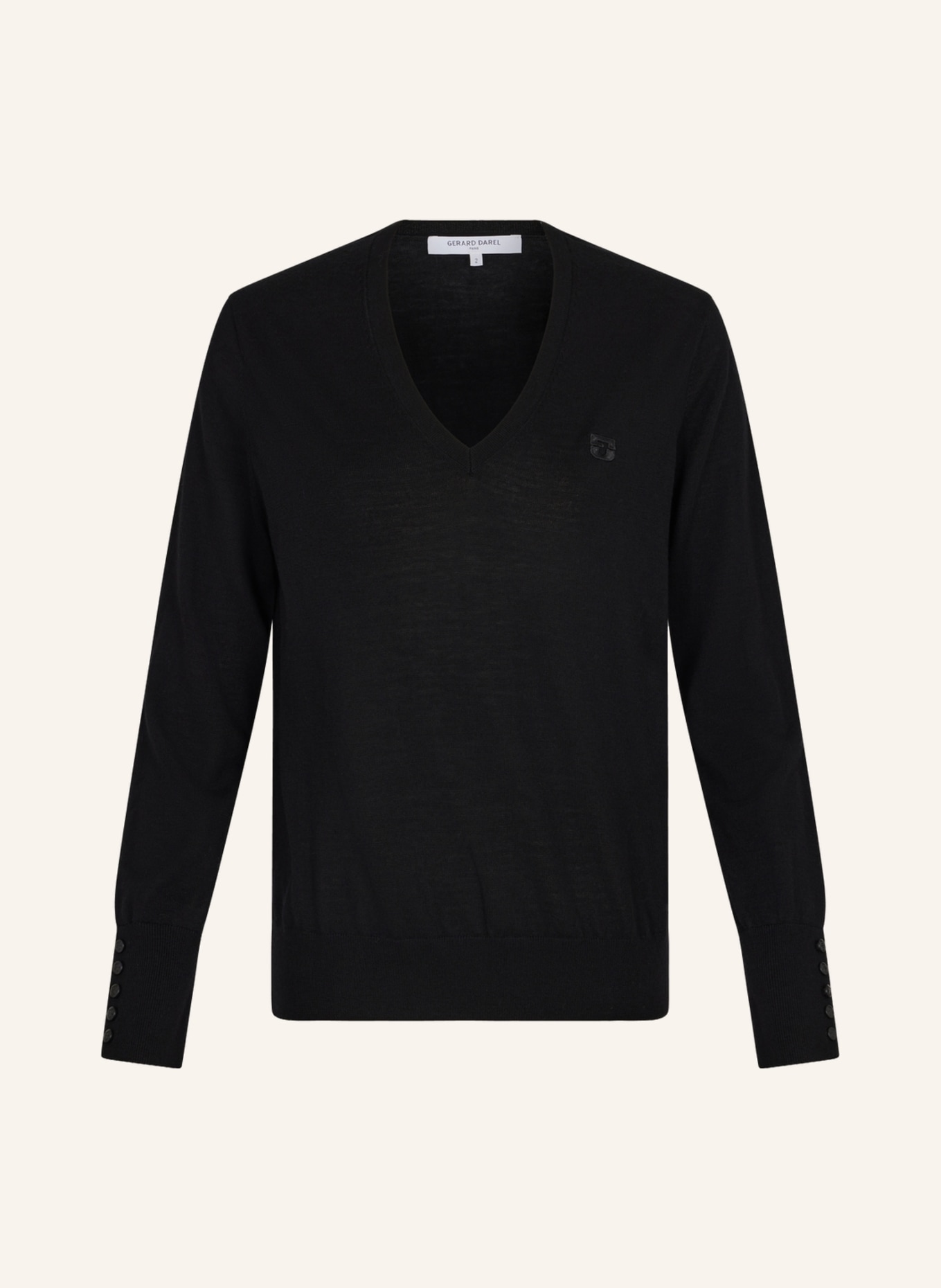 GERARD DAREL Pullover JULIETTE, Farbe: SCHWARZ (Bild 1)