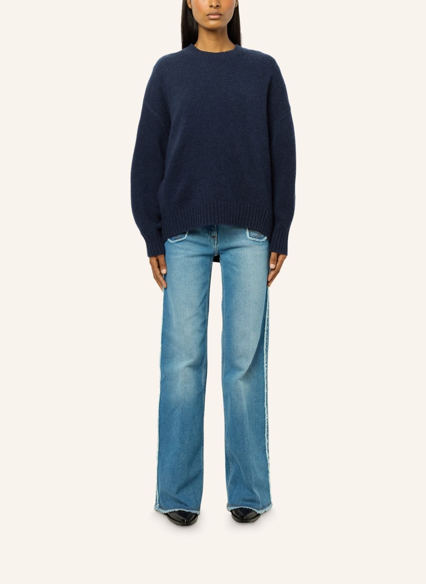 GERARD DAREL Pullover JEANNIC, Farbe: BLAU (Bild 4)