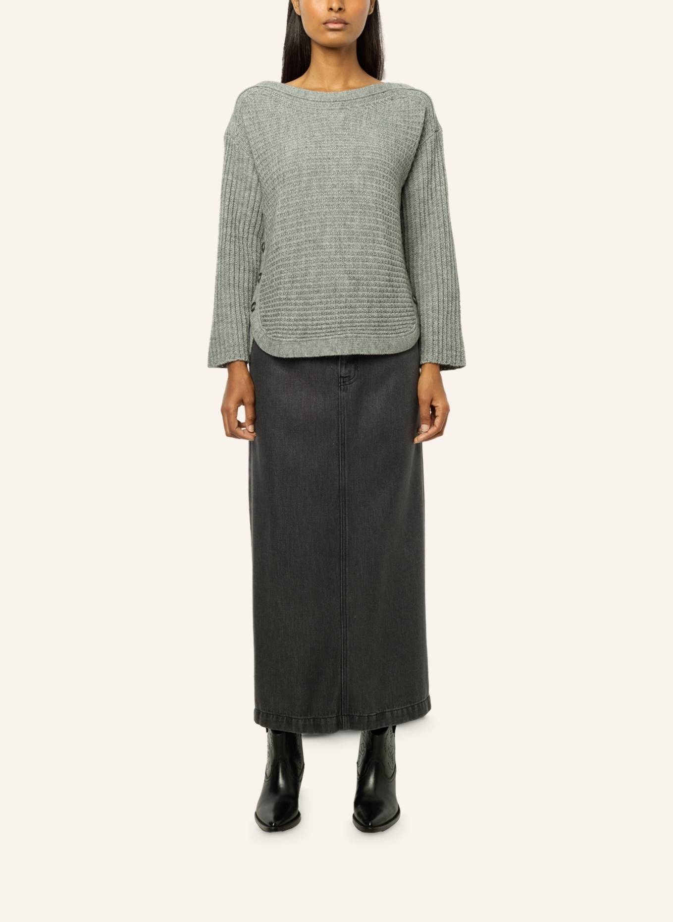 GERARD DAREL Pullover JOLINE, Farbe: GRAU (Bild 4)