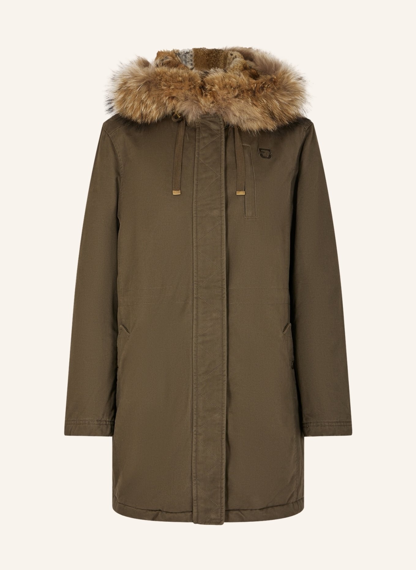 GERARD DAREL Parkas LOUCINE, Farbe: KHAKI (Bild 1)