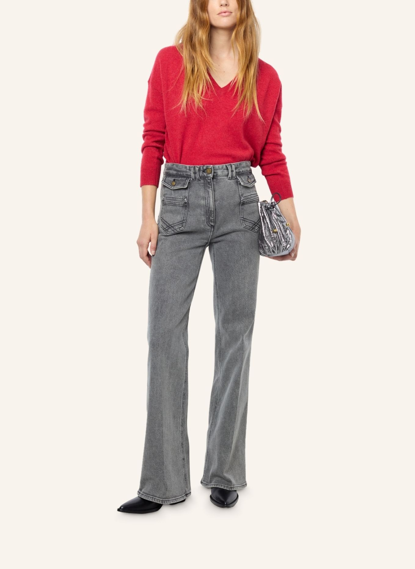 GERARD DAREL Jeans ANNA, Farbe: GRAU (Bild 3)