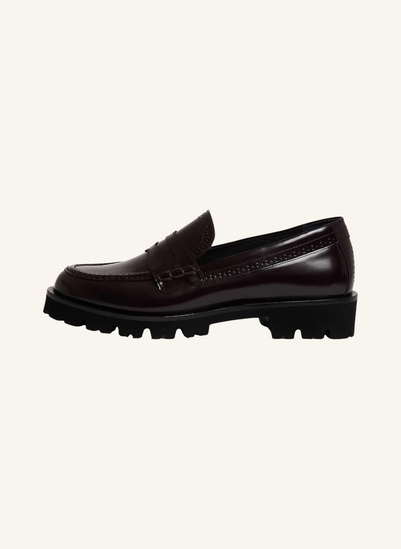 GERARD DAREL Mokassins JACK: DUNKELROT