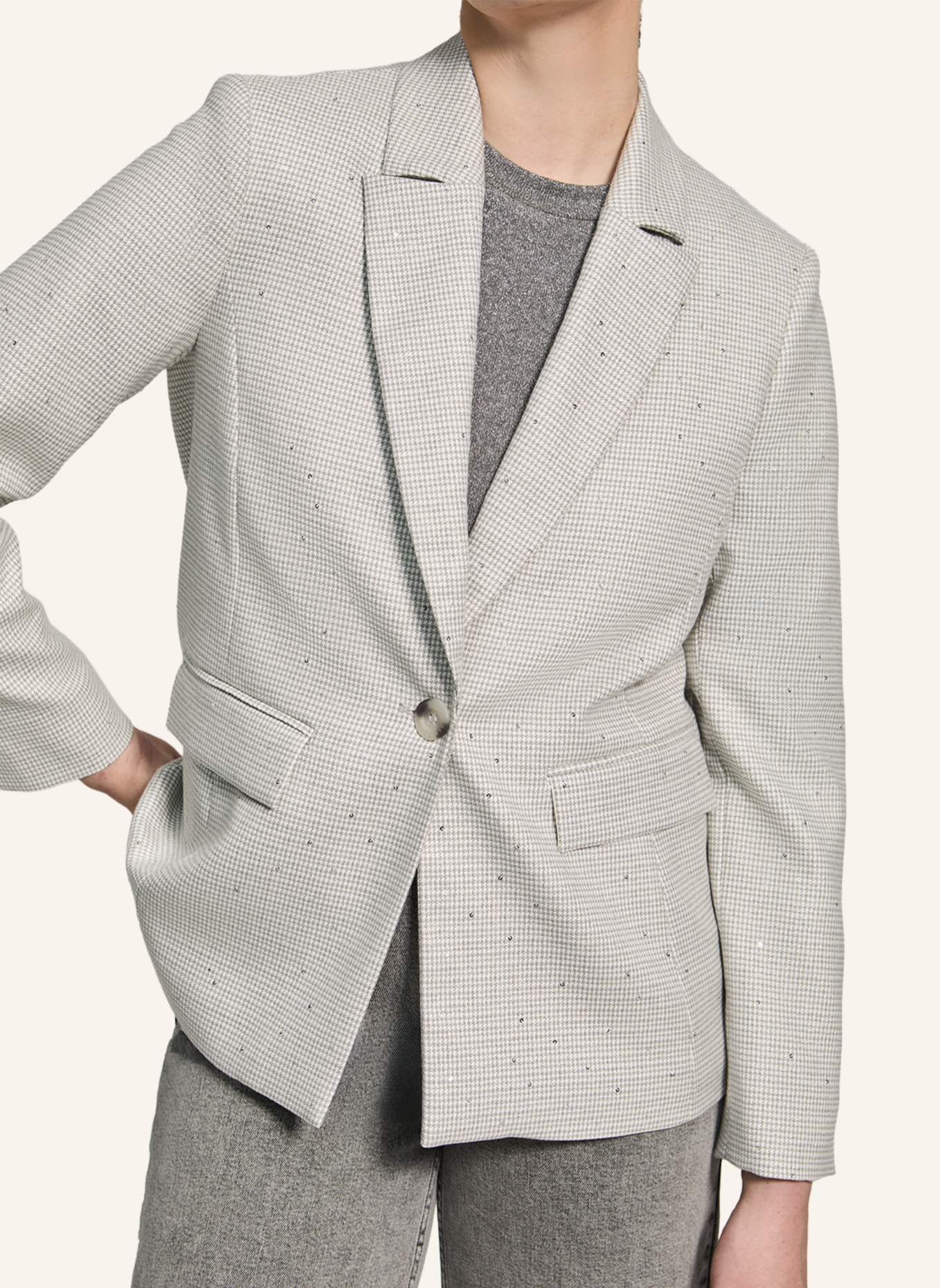 XANDRES Blazer BERRE: GRAU