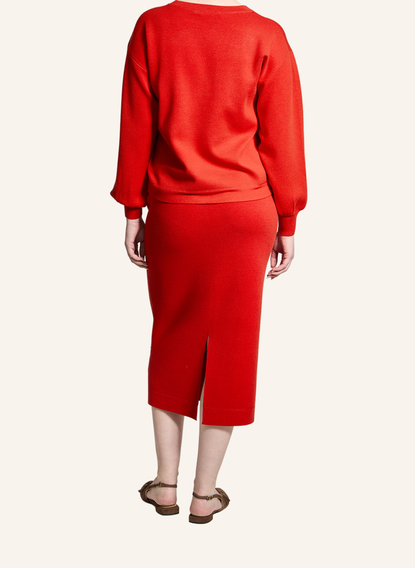 XANDRES Pullover ALEYNA: ROT