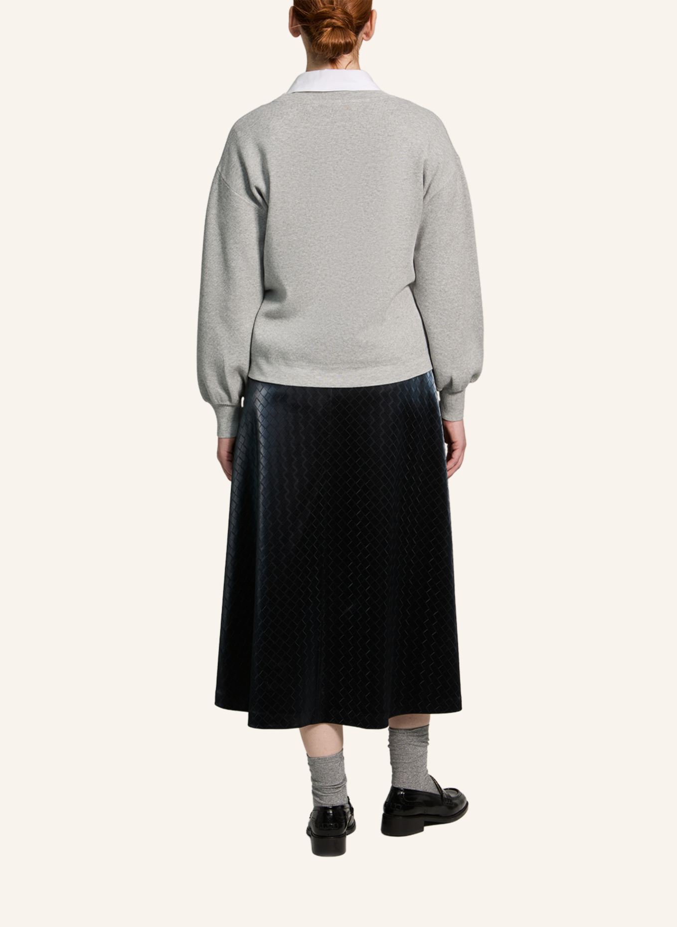 XANDRES Pullover ALEYNA: GRAU