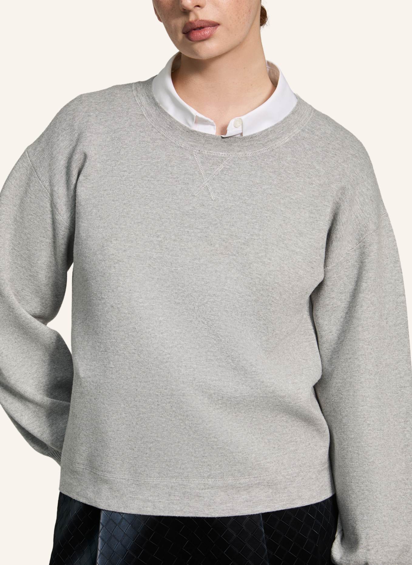 XANDRES Pullover ALEYNA: GRAU