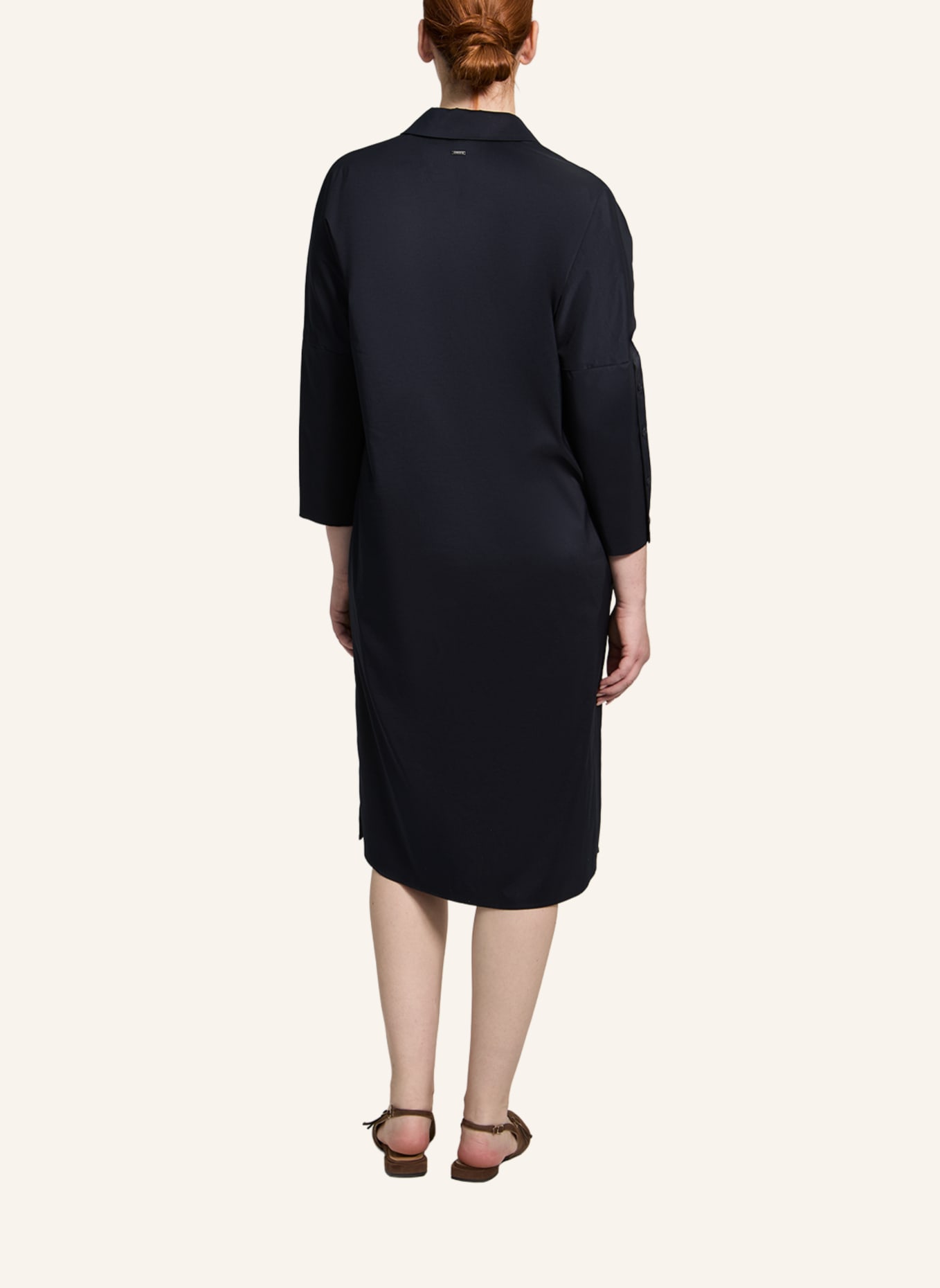 XANDRES Kleider KATAN: DUNKELBLAU/ BLAU